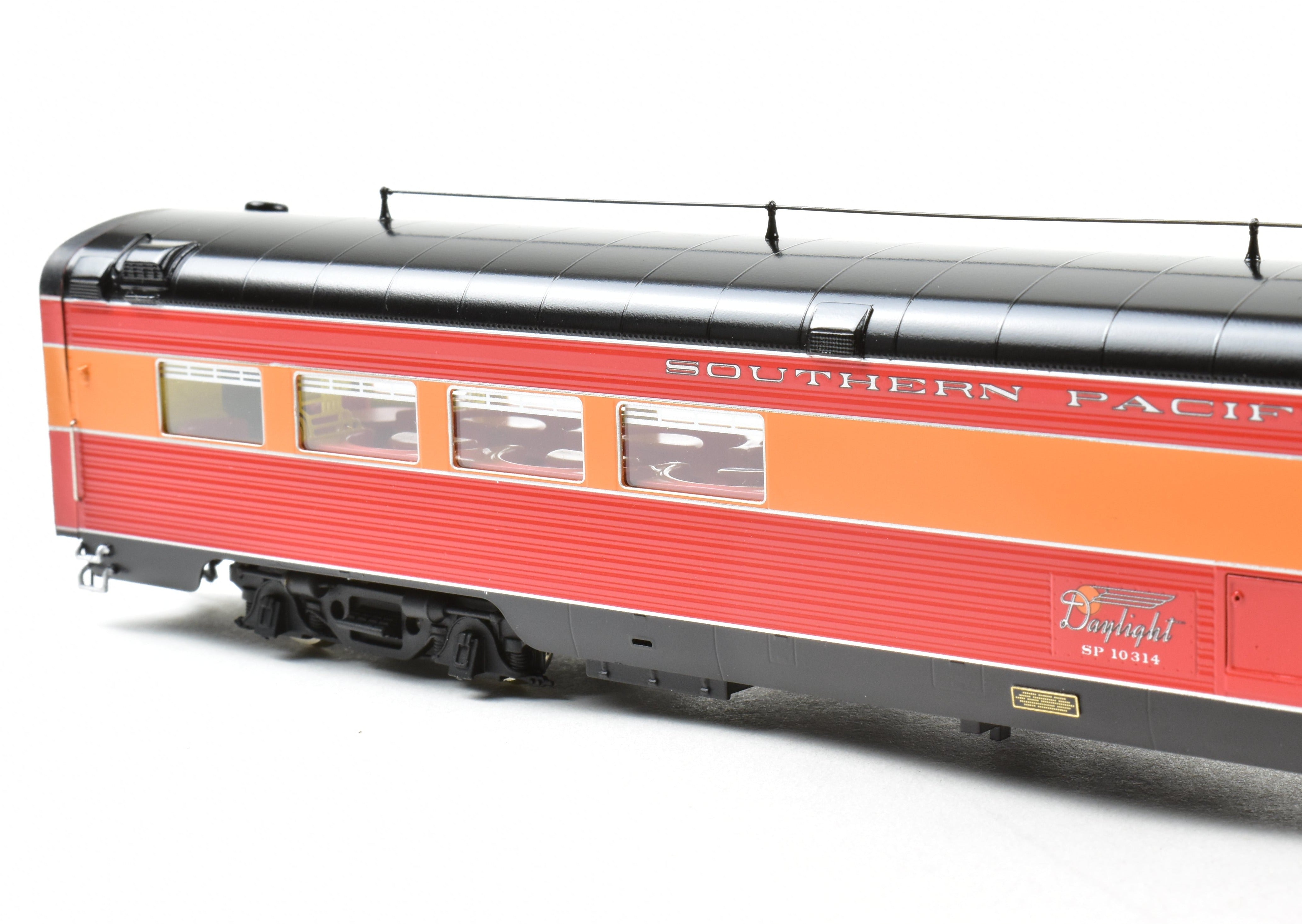 High - Quality HO Scale Brass Model Train CON CIL - Challenger Imports SP - Southern Pacific 1941 Morning Daylight 16 - Car Complete Full Train Set Along with 10 - Car Set and Two 3 - Car Add - On Sets FP