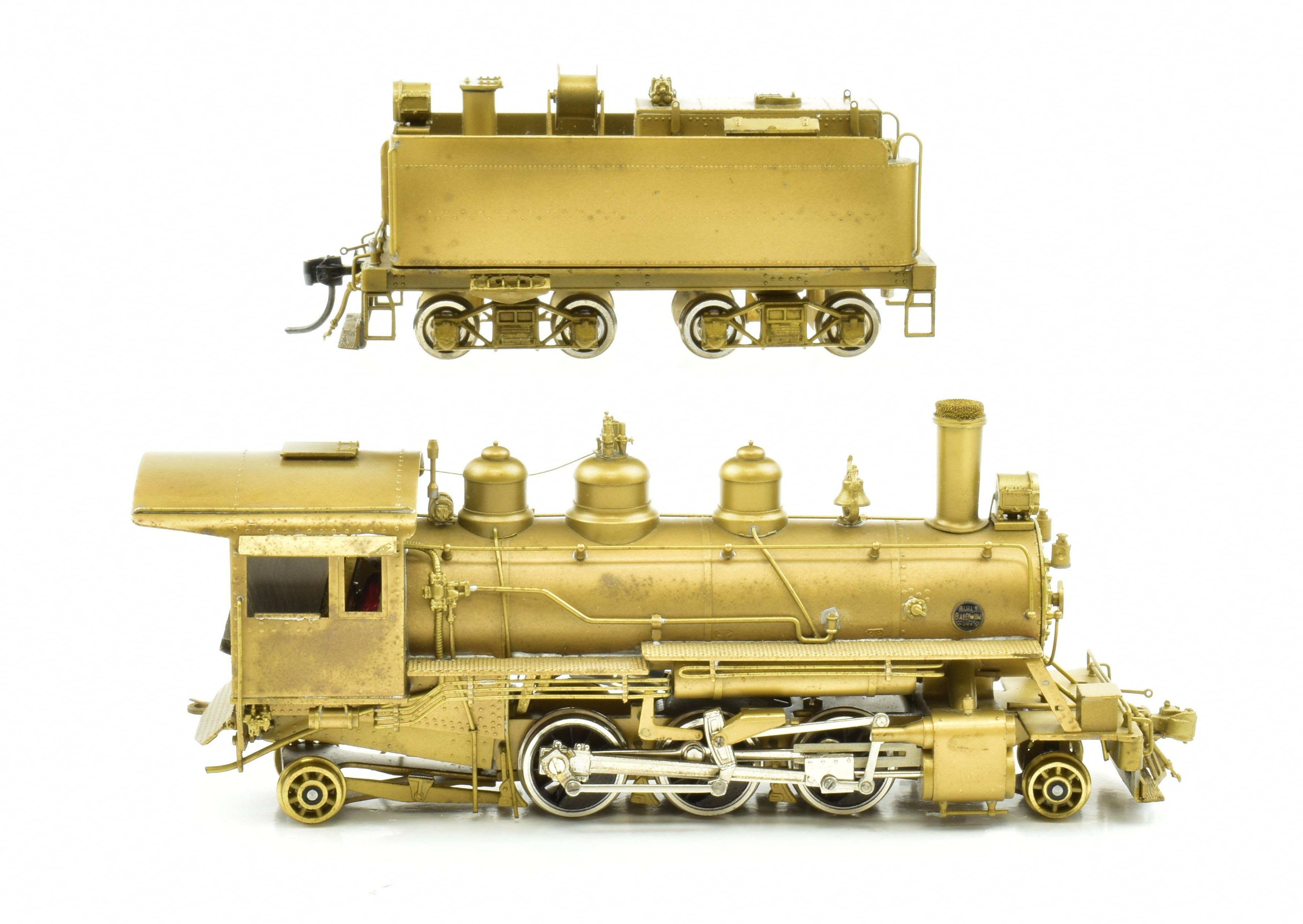 1977 HO Brass PFM United #105 2-6-2 Baldwin Logger Model Train