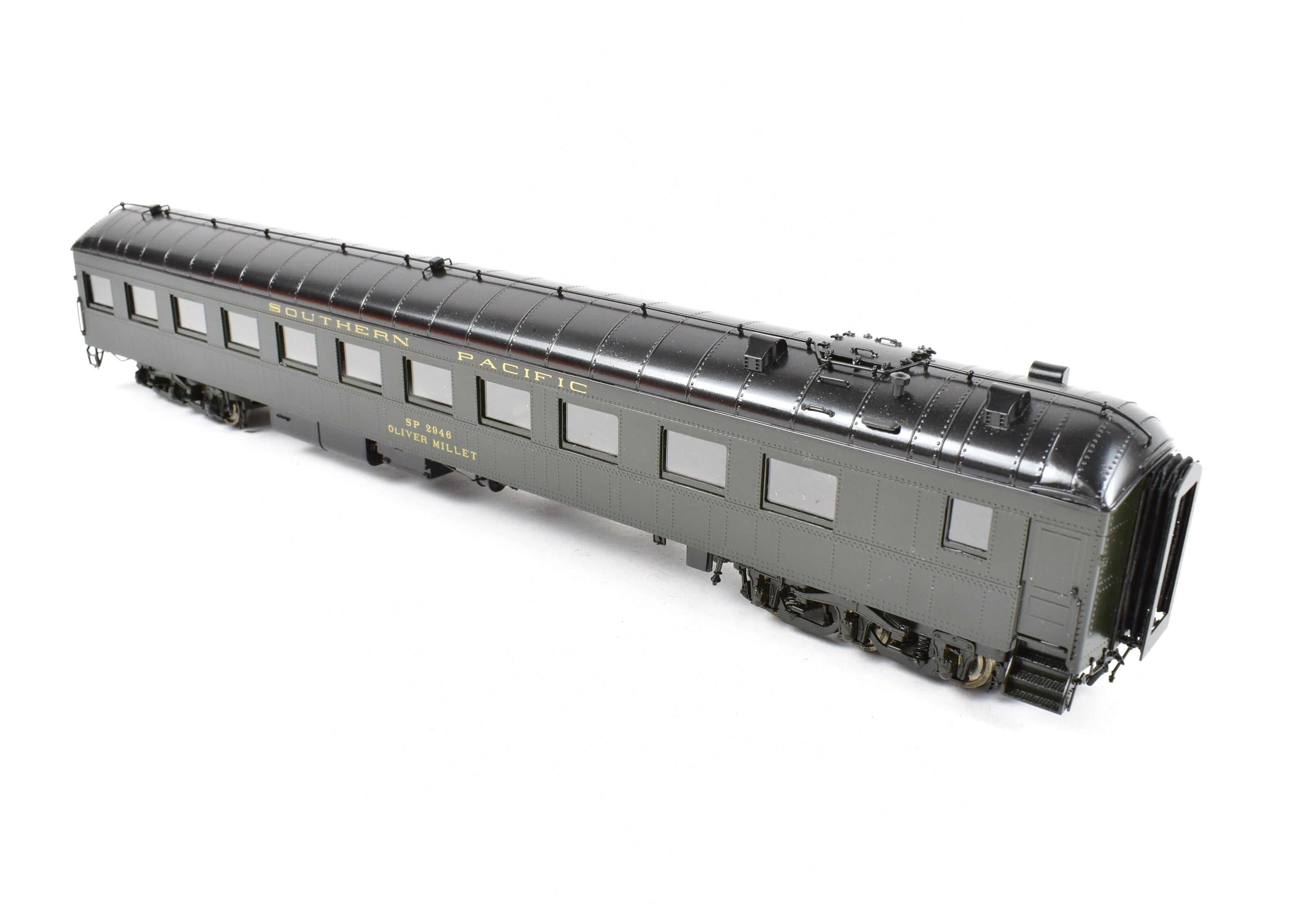 HO Scale Brass Precision Scale Co. Model - Southern Pacific Harriman 77' Lounge Oliver Millet FP Model Train Car