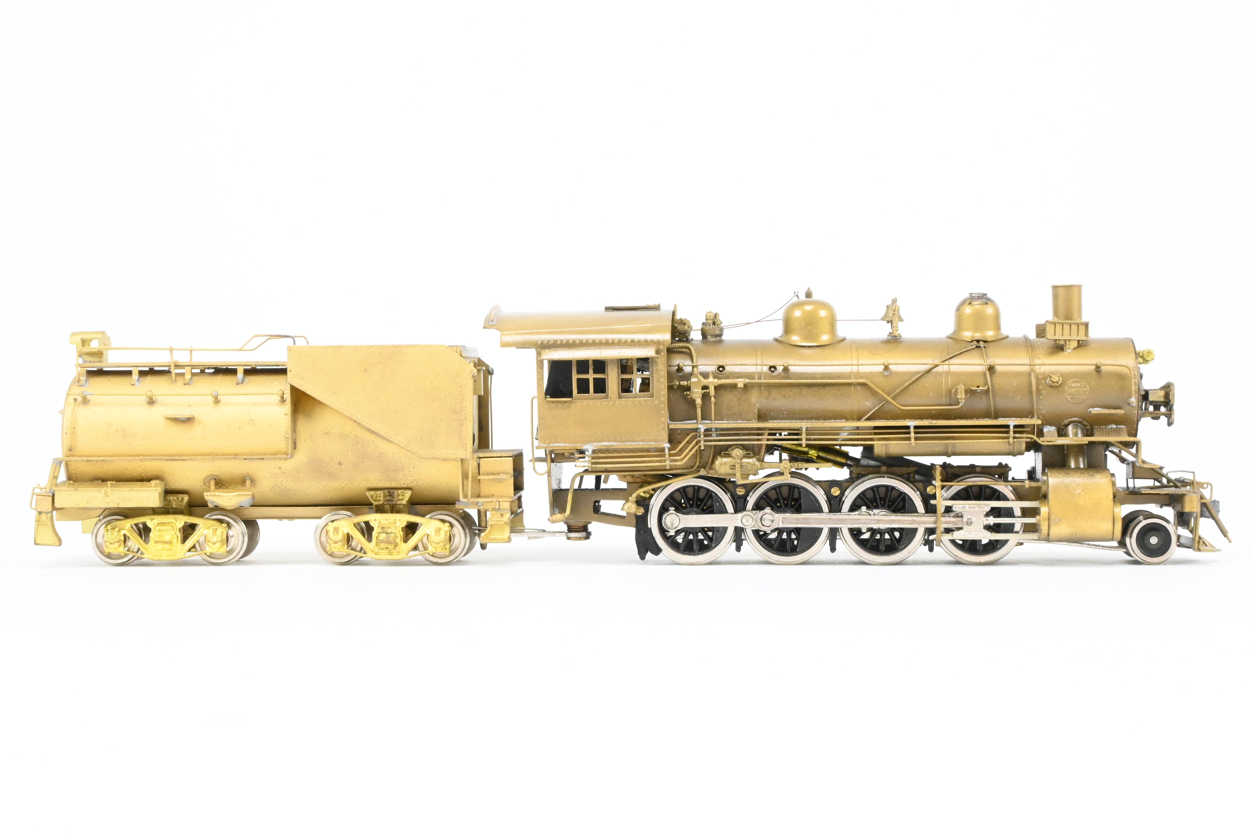 HO Scale Brass PFM United UP Union Pacific 2-8-0 Model with Aftermarket Tender