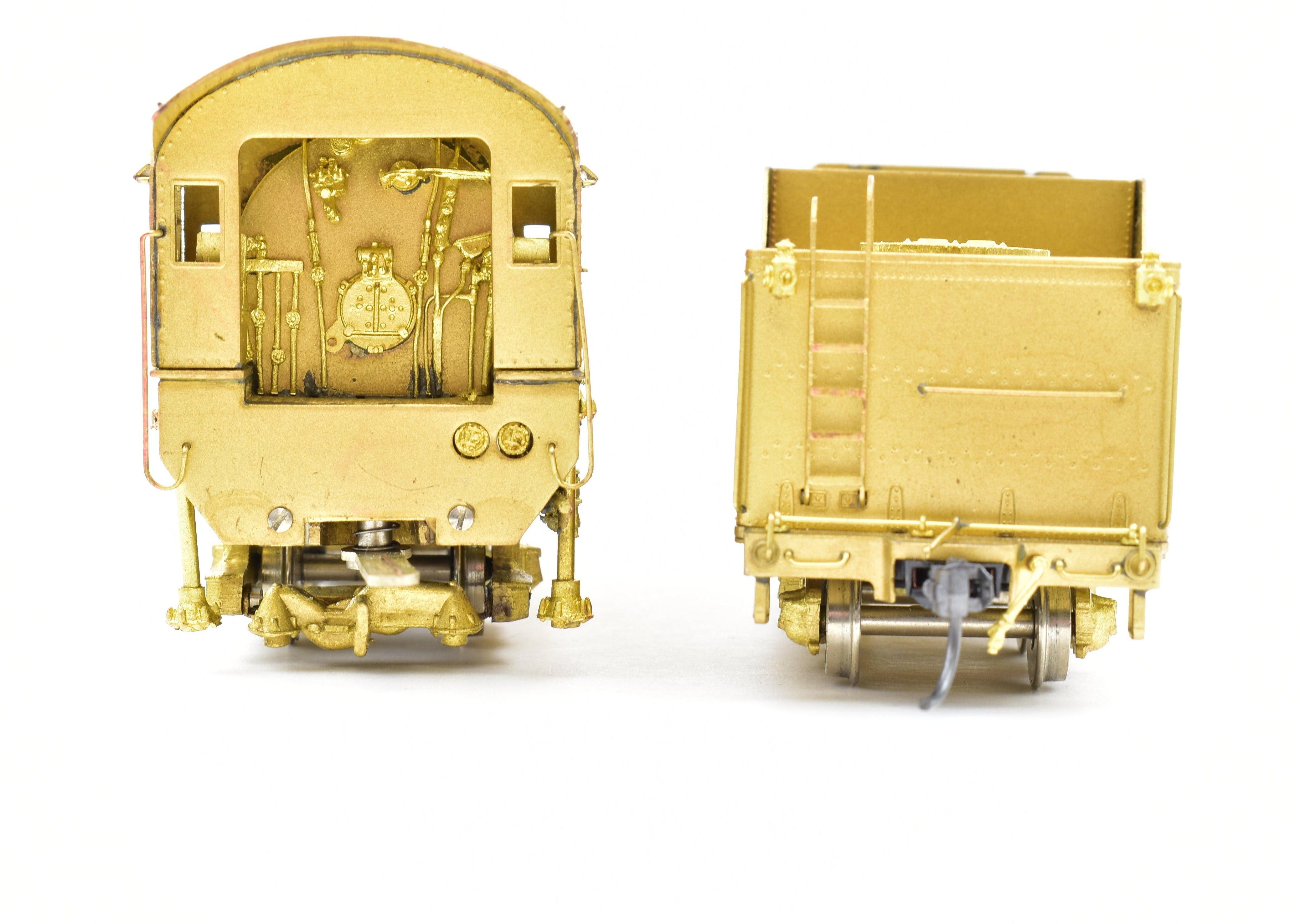 HO Scale Brass Key Imports Model of Nashville Chattanooga & St. Louis #650 2-8-2 Mikado Steam Locomotive