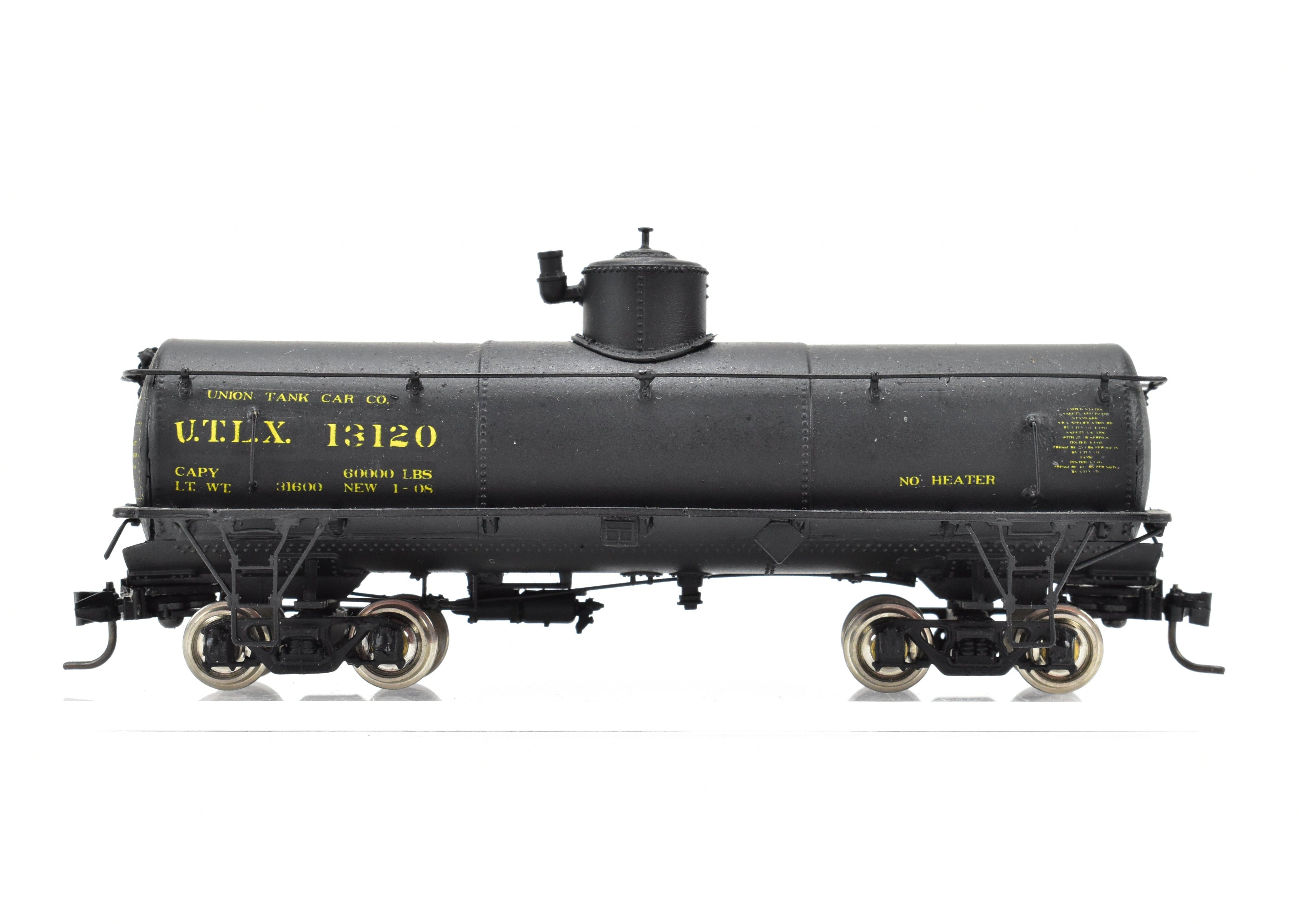 HOn3 UTLX Frameless Plastic Tank Car by Precision Scale Co., Assembled & Custom Painted