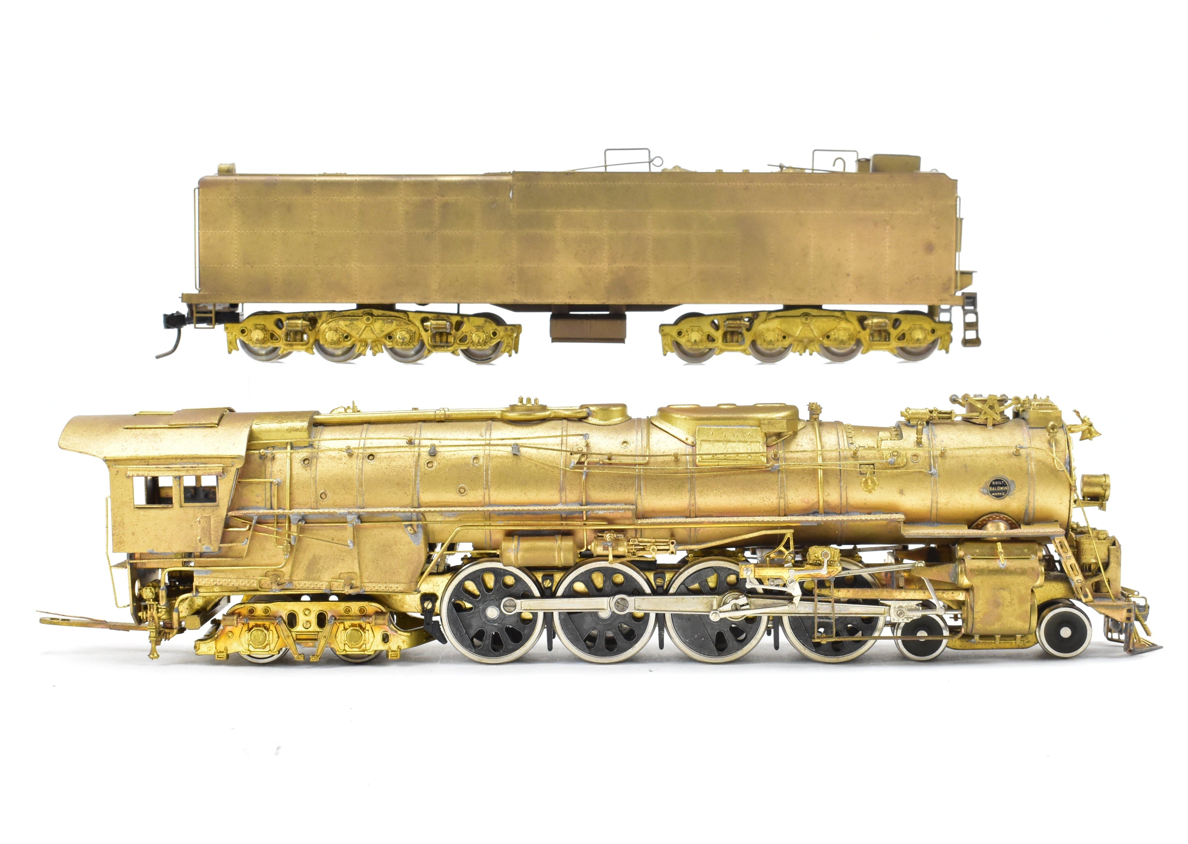HO Scale Brass PFM - United ATSF - Santa Fe 4-8-4 Northern Model Train for Collectors and Enthusiasts