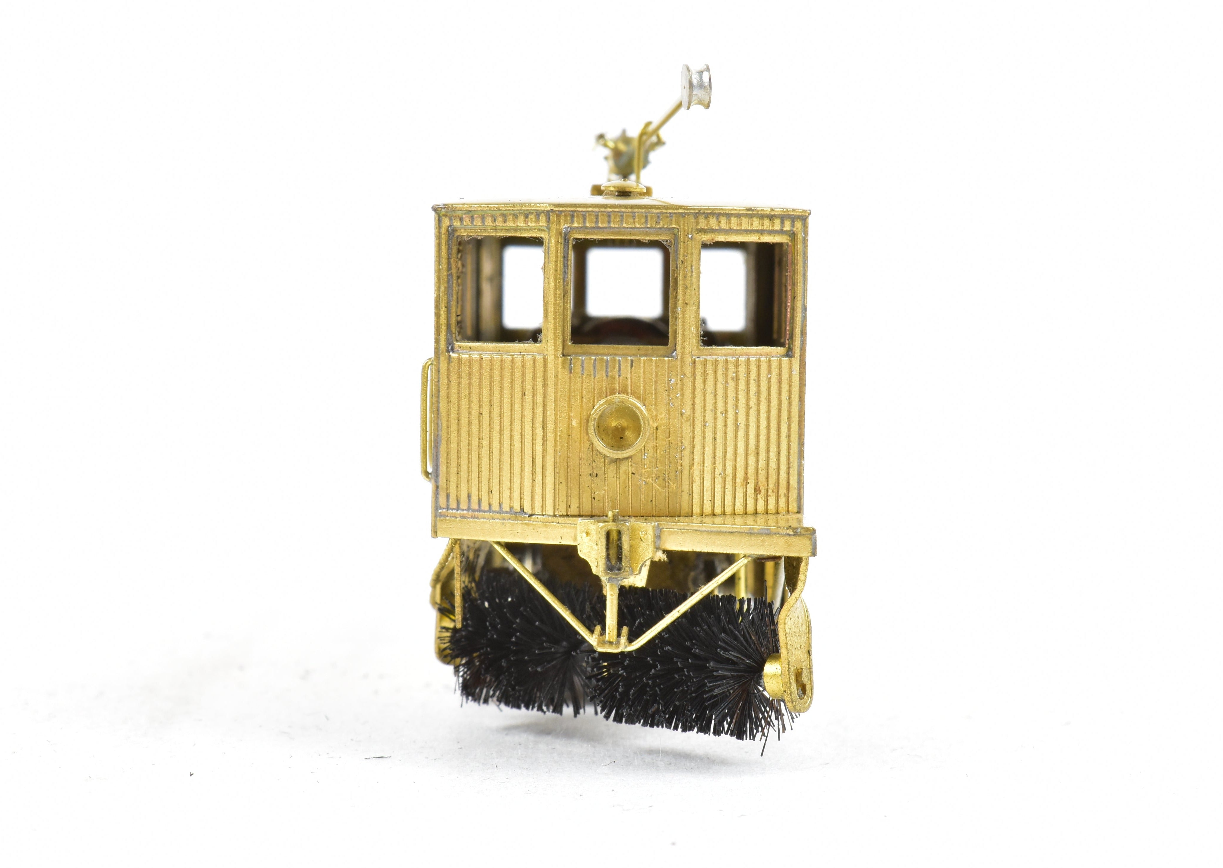 HO Scale Brass Fairfield Single Truck Sweeper Model - No Box, Nice Condition
