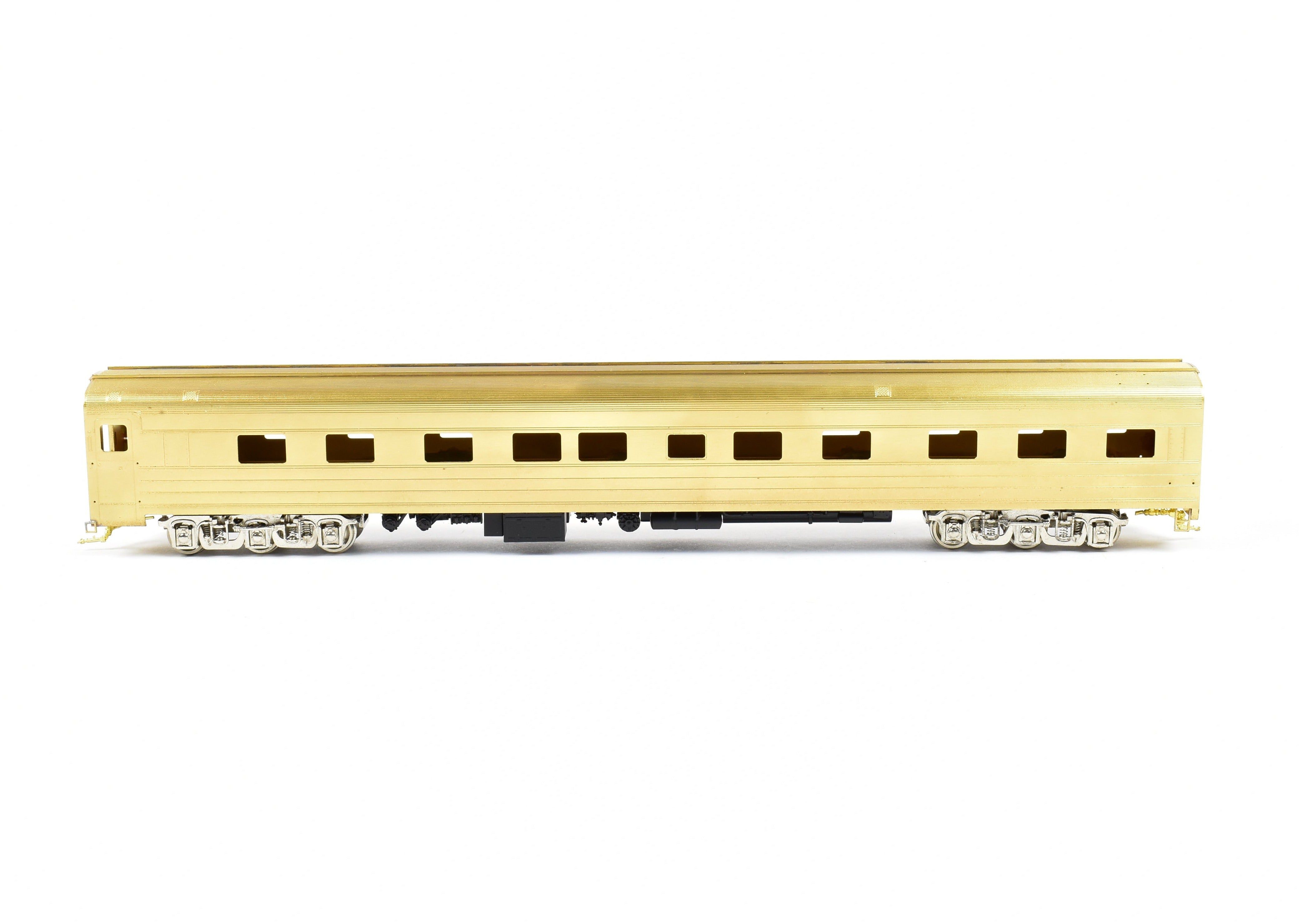 HO Scale Brass Cascade Models Missouri Pacific 10 Roomette 6 Double Bedroom Budd Sleeper Train Cars (Nos. 616 - 621) for Model Train Enthusiasts