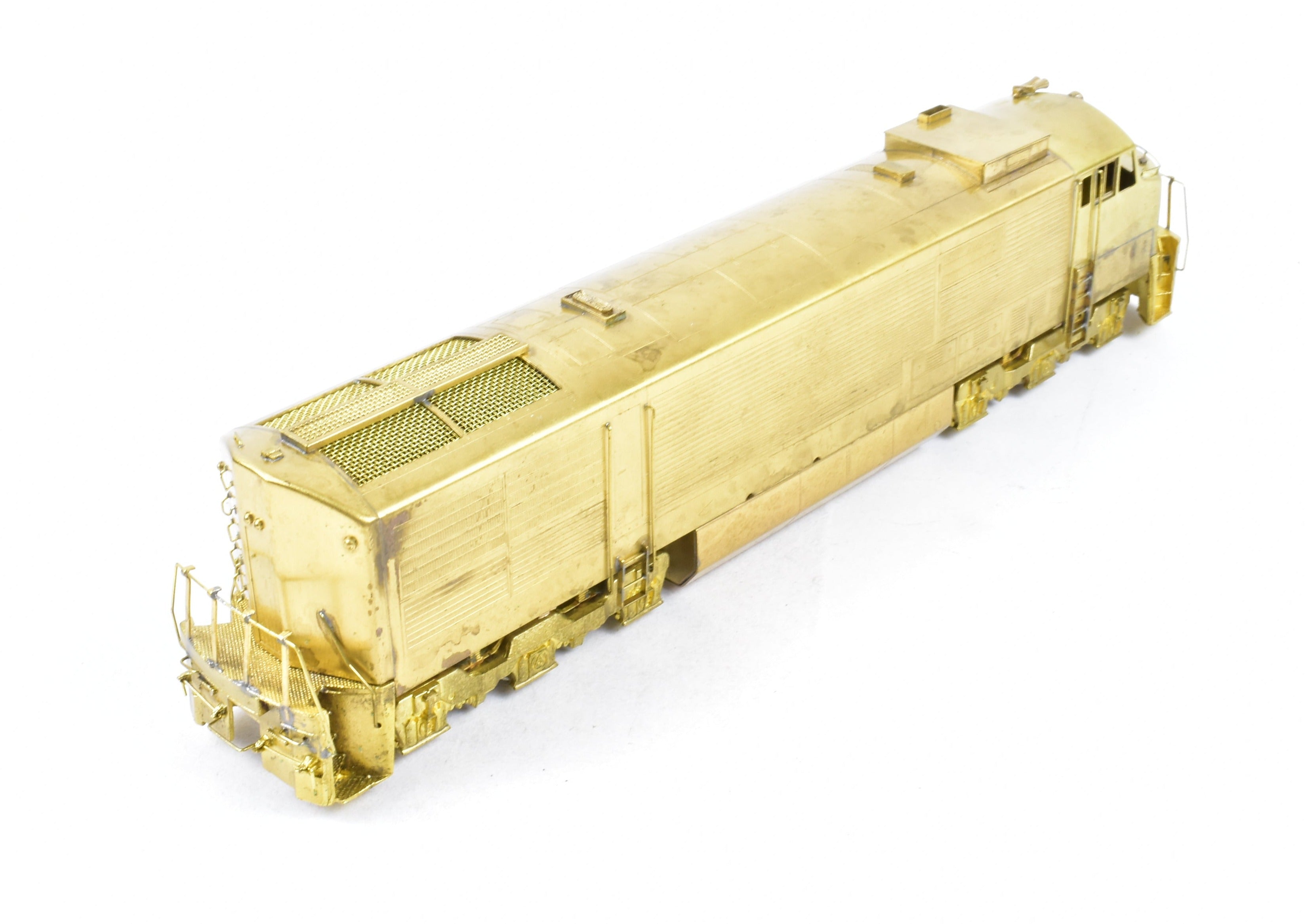 HO Scale Brass Hallmark Models ATSF - Santa Fe GE U30CG Cowl-Style Passenger Diesel Locomotive Model with New NWSL Gears