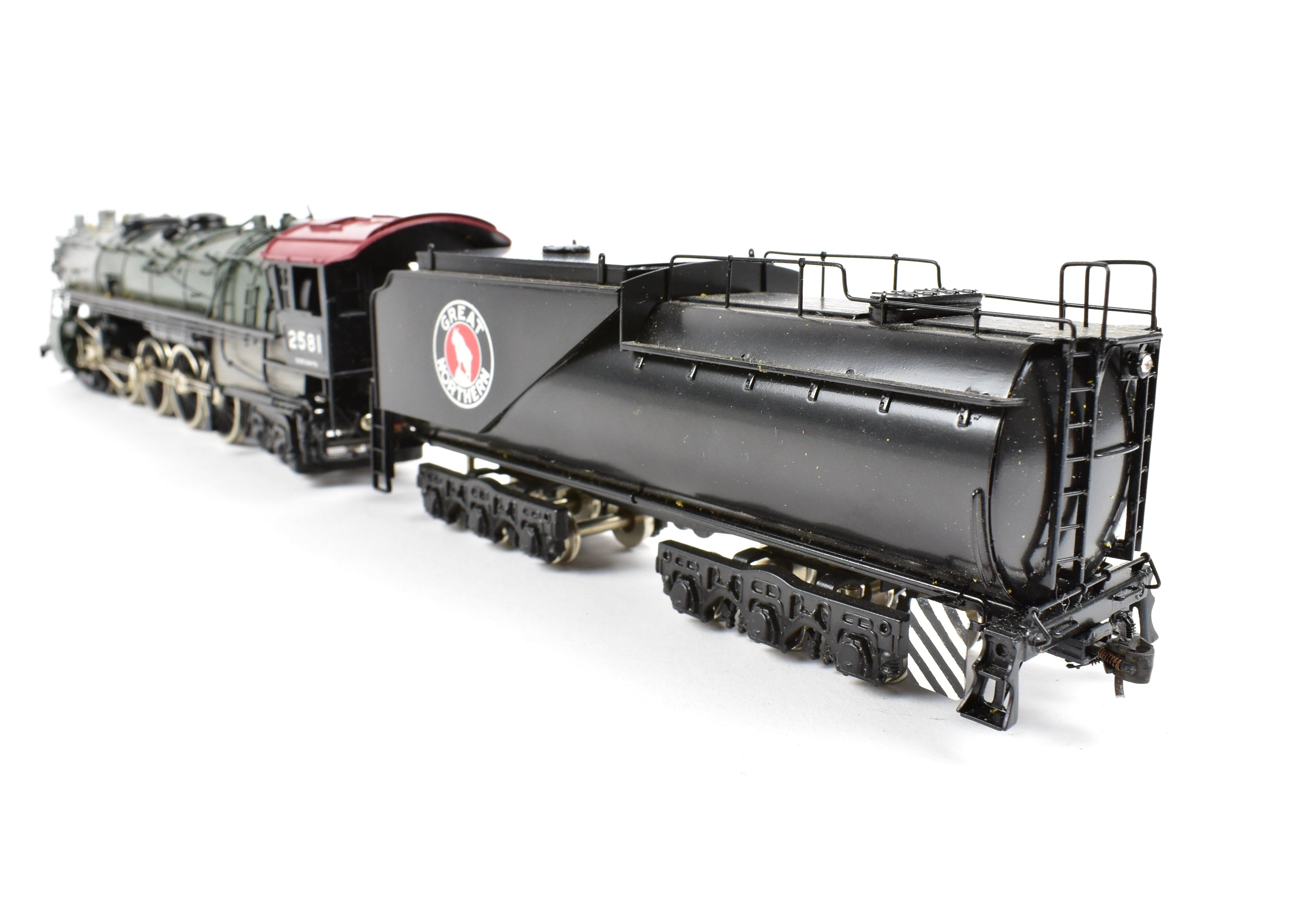 HO Brass Tenshodo Great Northern 4-8-4 S-2 Class Factory Painted Crown Model