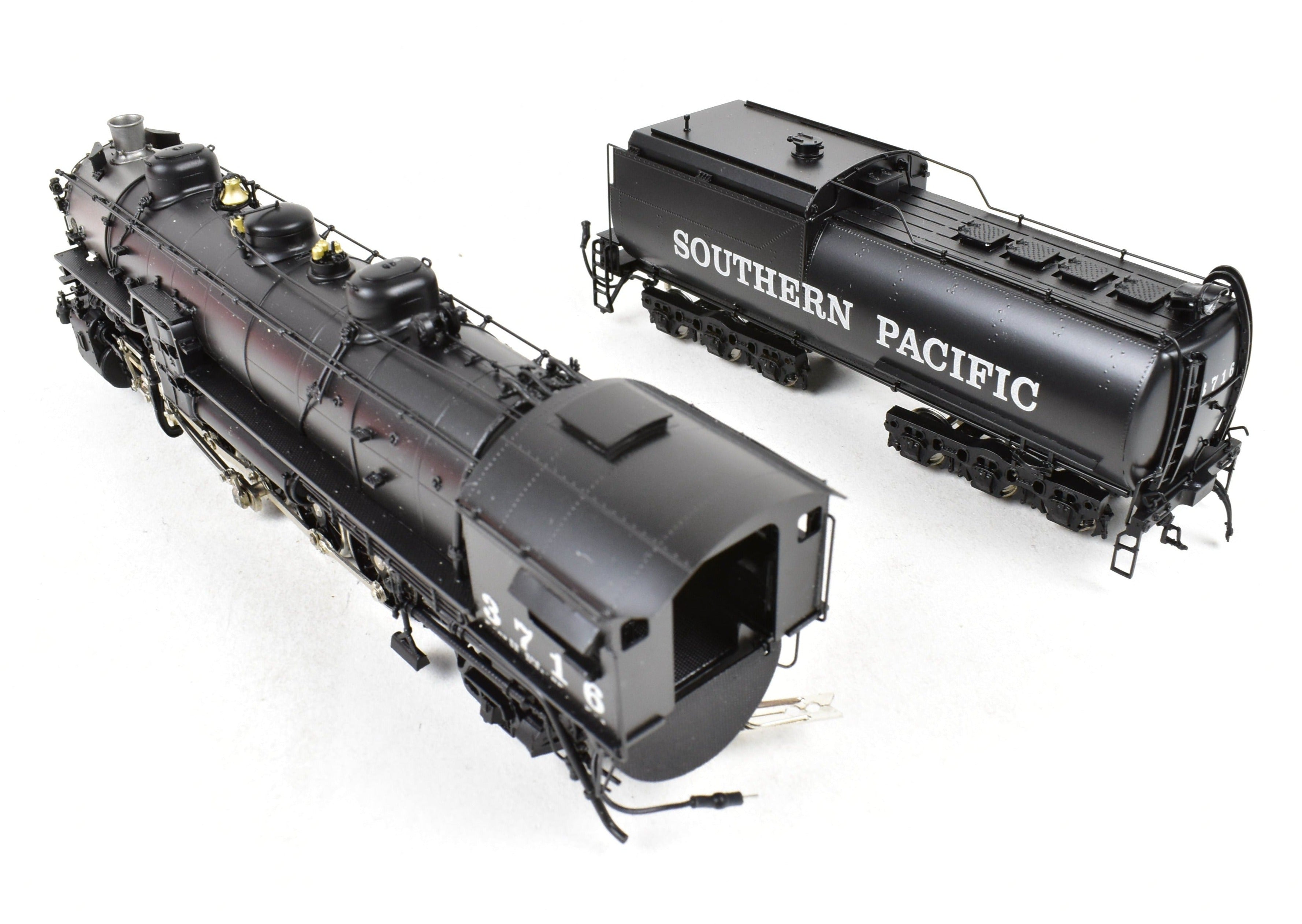 HO Scale Brass Precision Scale Co. Southern Pacific F-4 2-10-2 Factory Painted Locomotive Model No. 3716