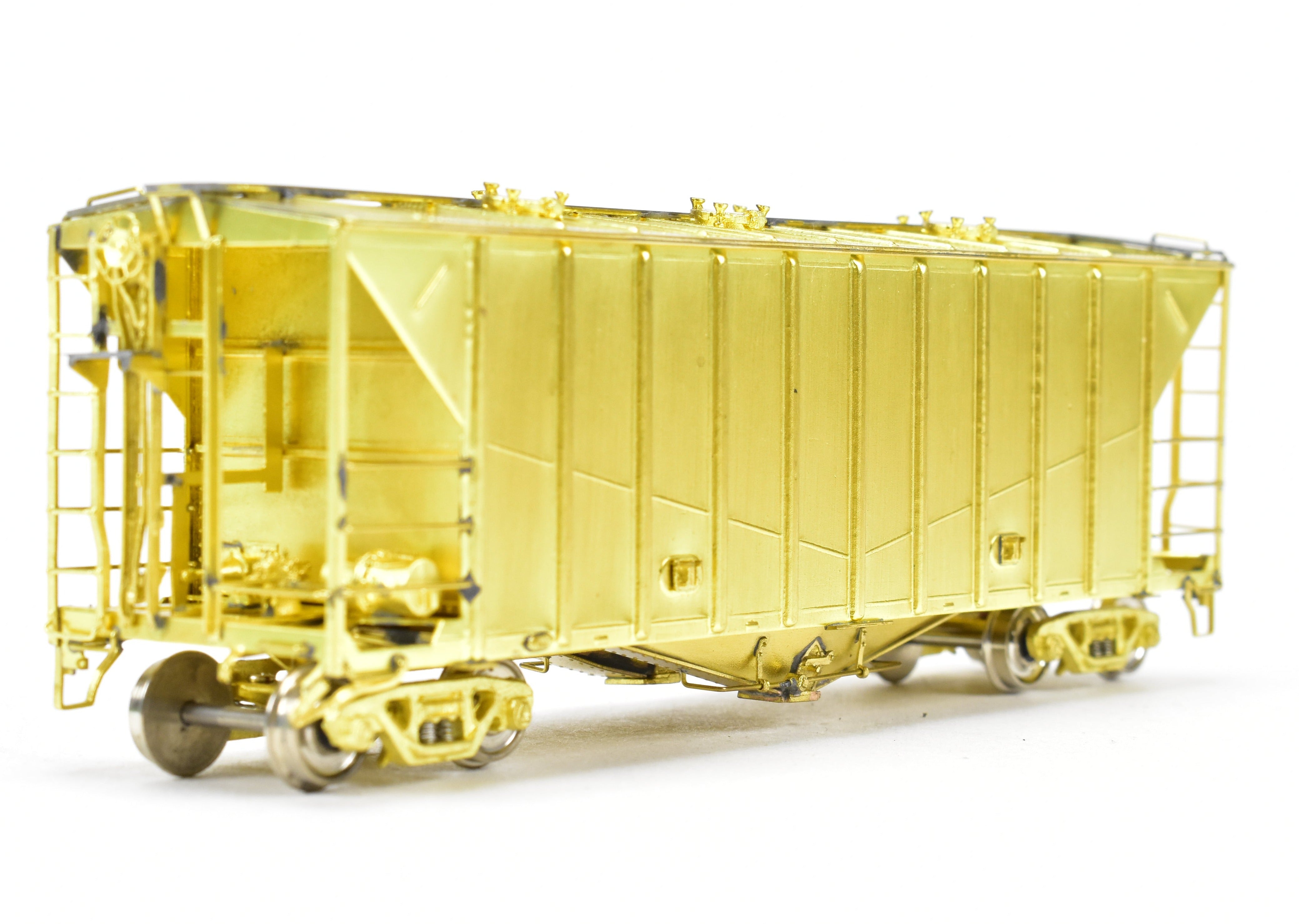 OMI Overland Models' CRI&P Rock Island Airslide Covered Hopper in HO Brass
