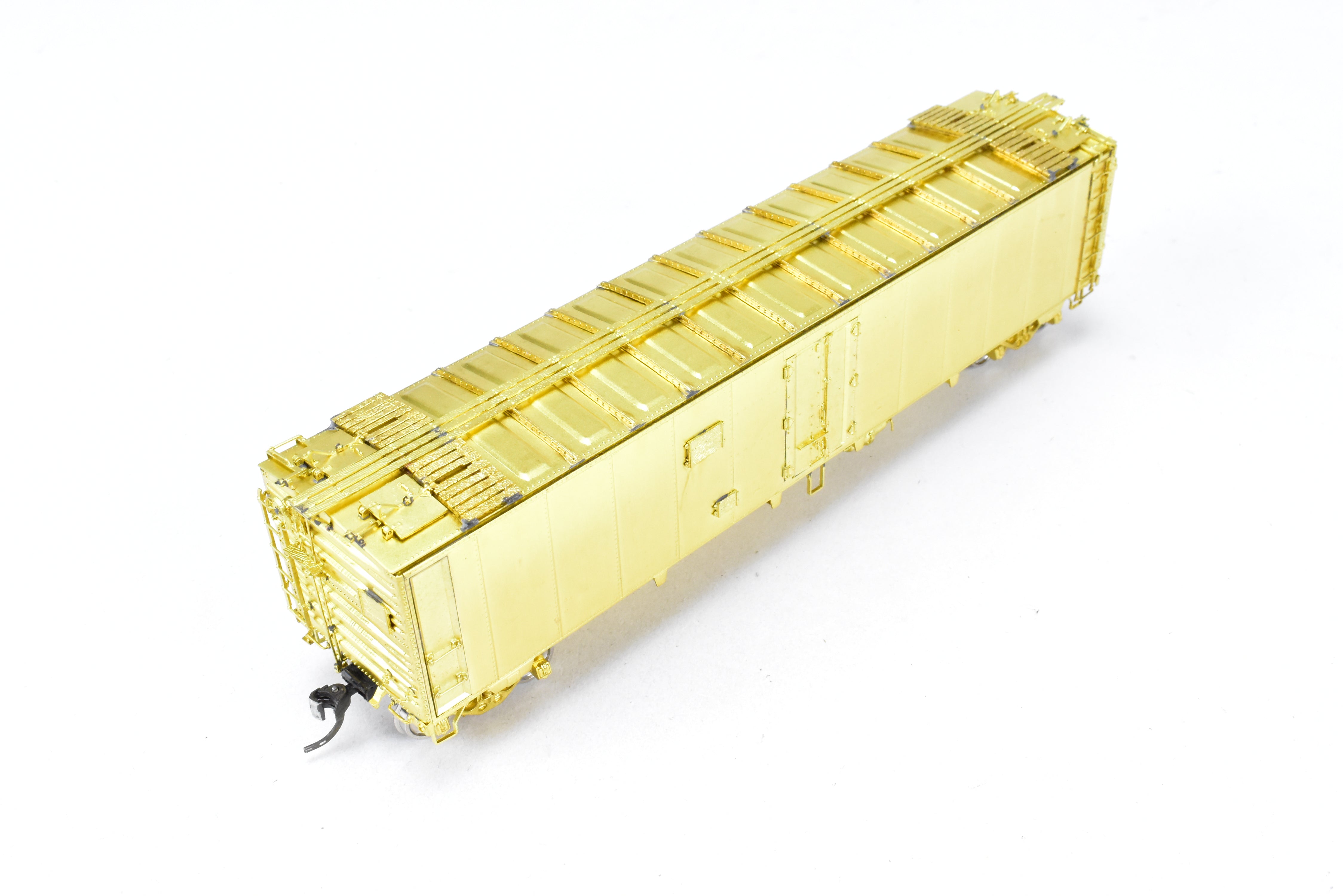 HO Brass OMI ATSF - Santa Fe SFRD 50' Ice Bunker Steel Refrigerator Car, Excellent Condition