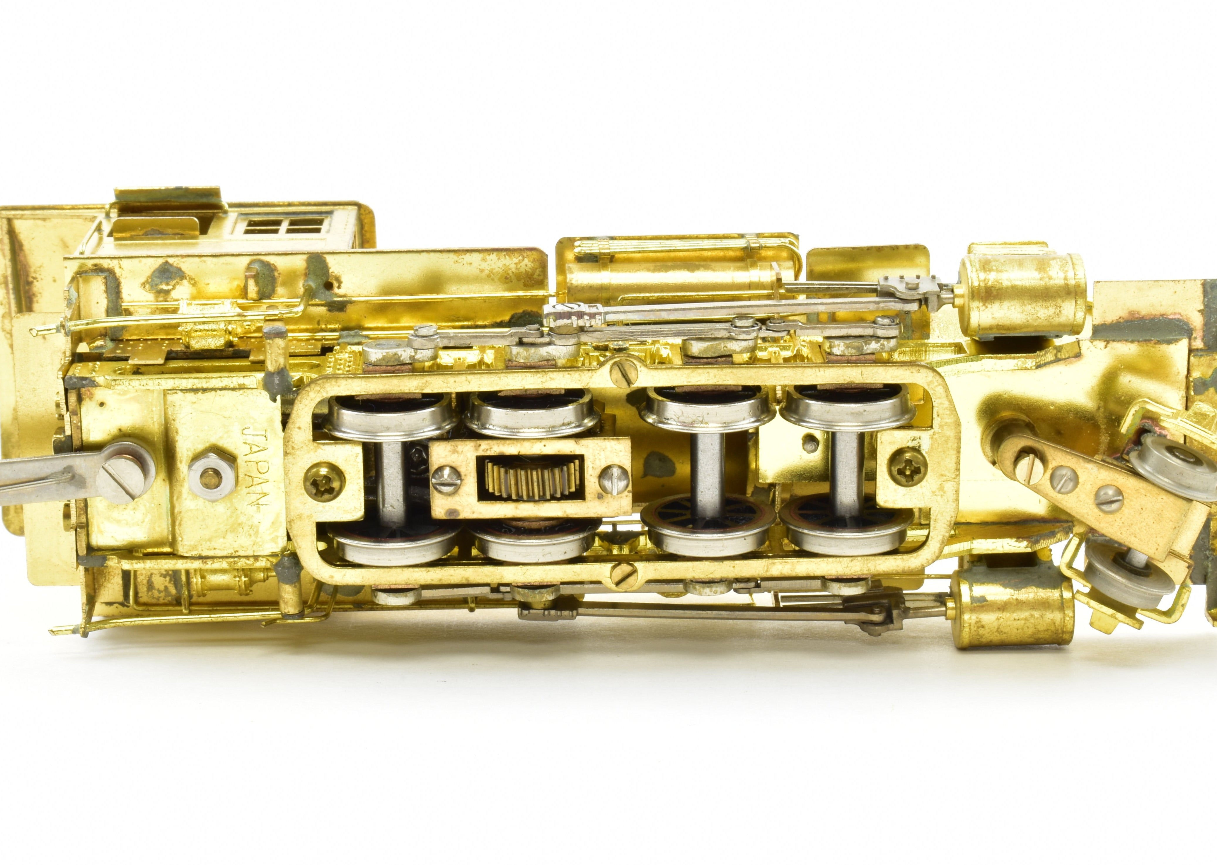 1975 HOn3 Brass Westside D&RGW C - 25 2 - 8 - 0 #375 Model Train
