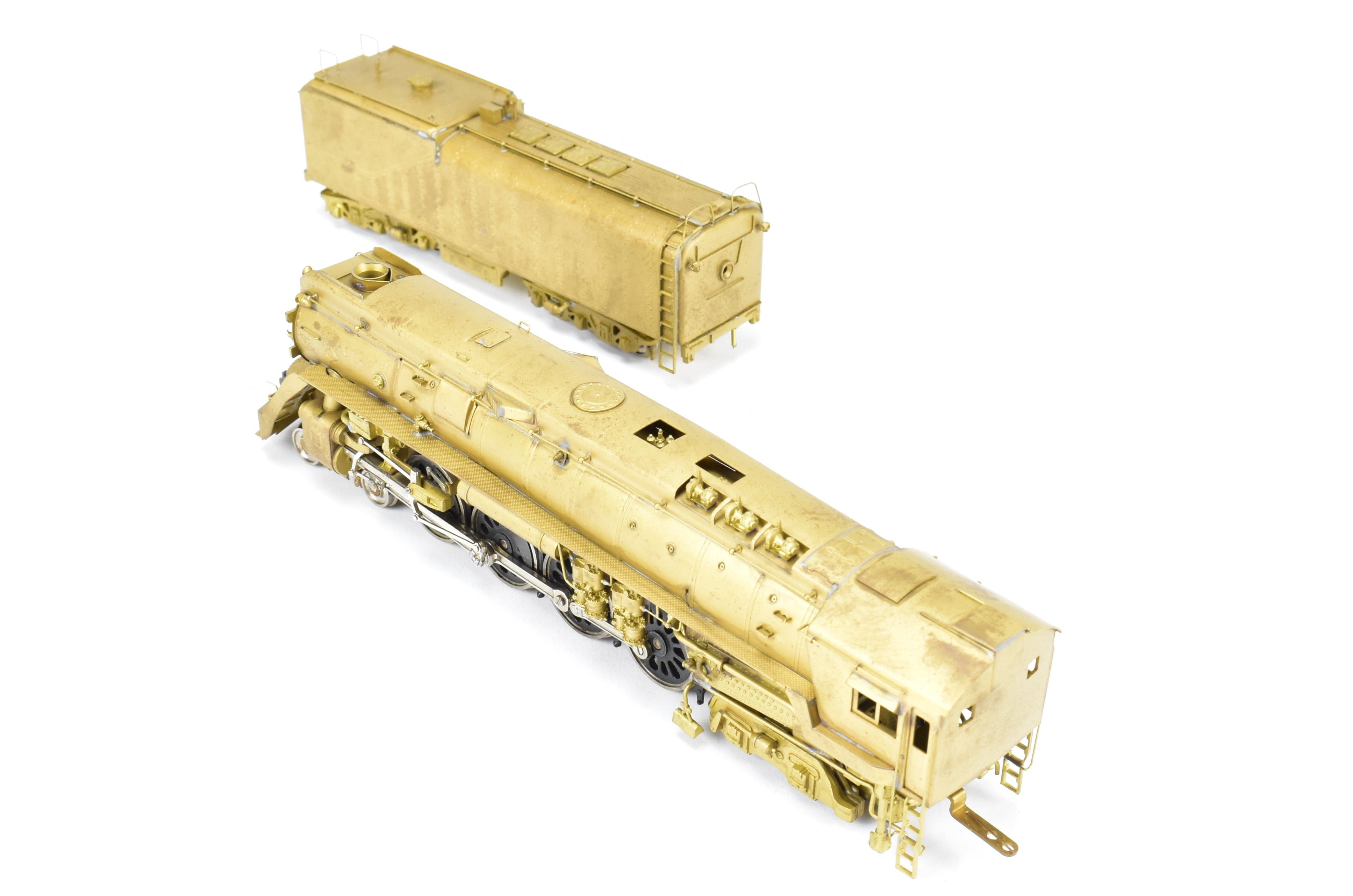 HO Scale Brass Balboa Southern Pacific GS - 4 4 - 8 - 4 Steam Locomotive Model with Detachable Skirts