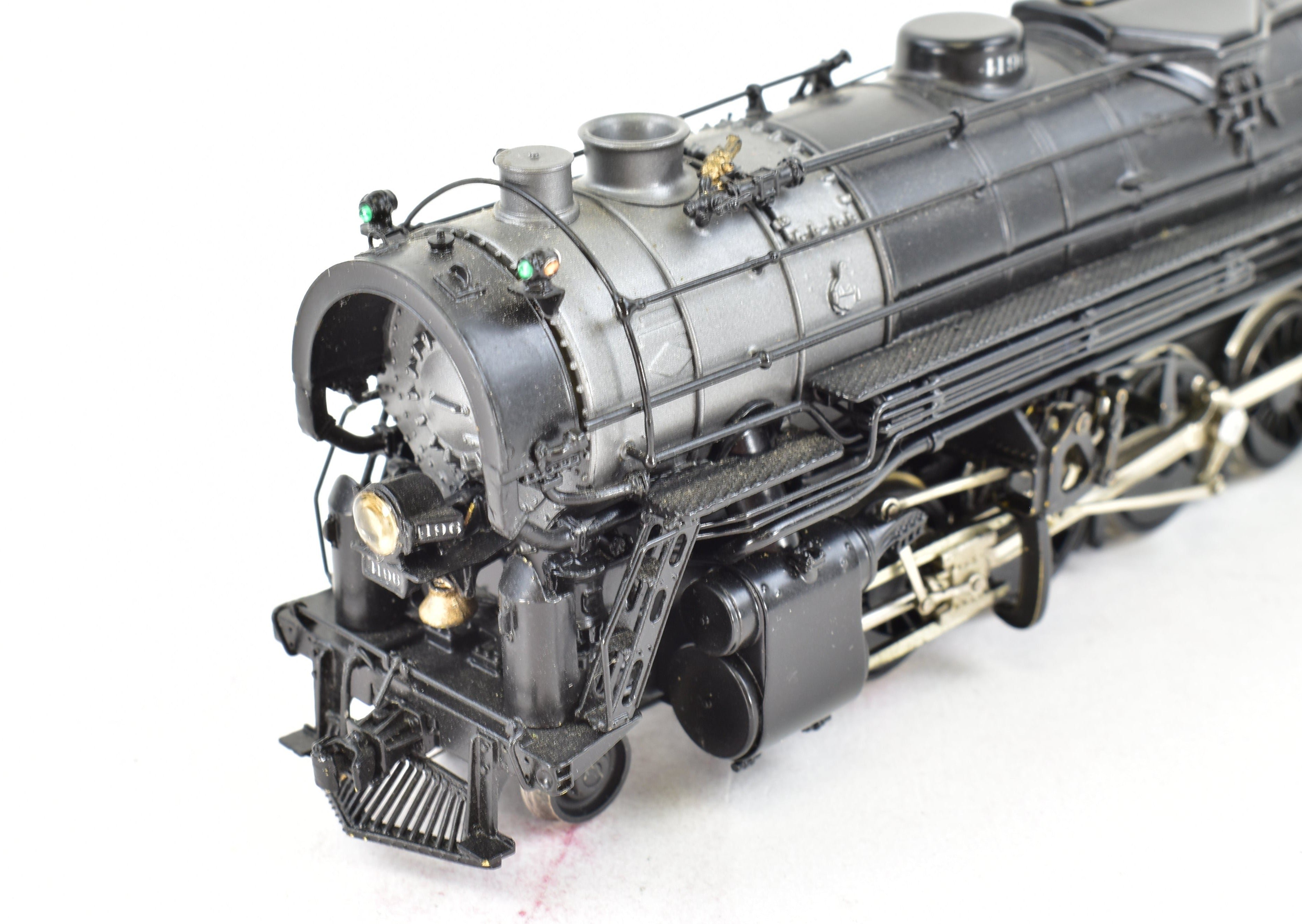 HO Scale Brass Westside Model Co. ATSF - Santa Fe 2-8-4 Berkshire Custom Painted Locomotive with Digitrax DCC for Model Train Enthusiasts