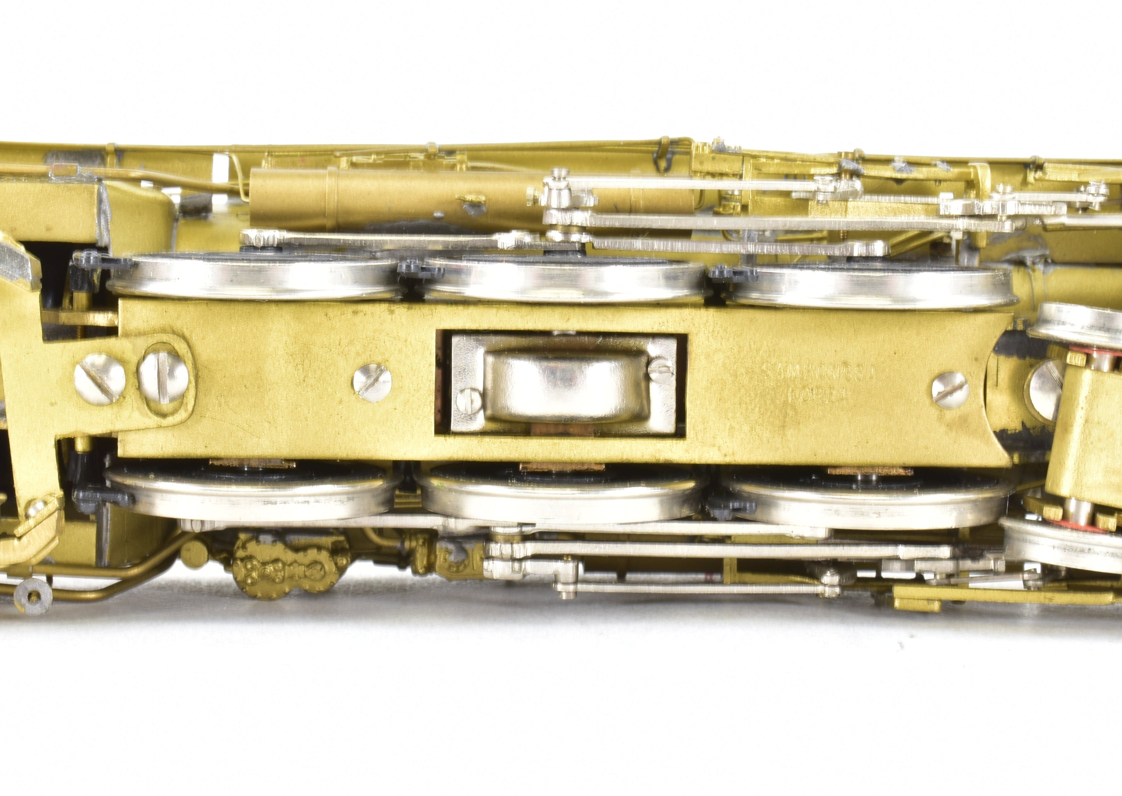High - Quality HO Scale Brass Key Imports ATSF - Santa Fe 3450 Class 4 - 6 - 4 Modernized Model Train