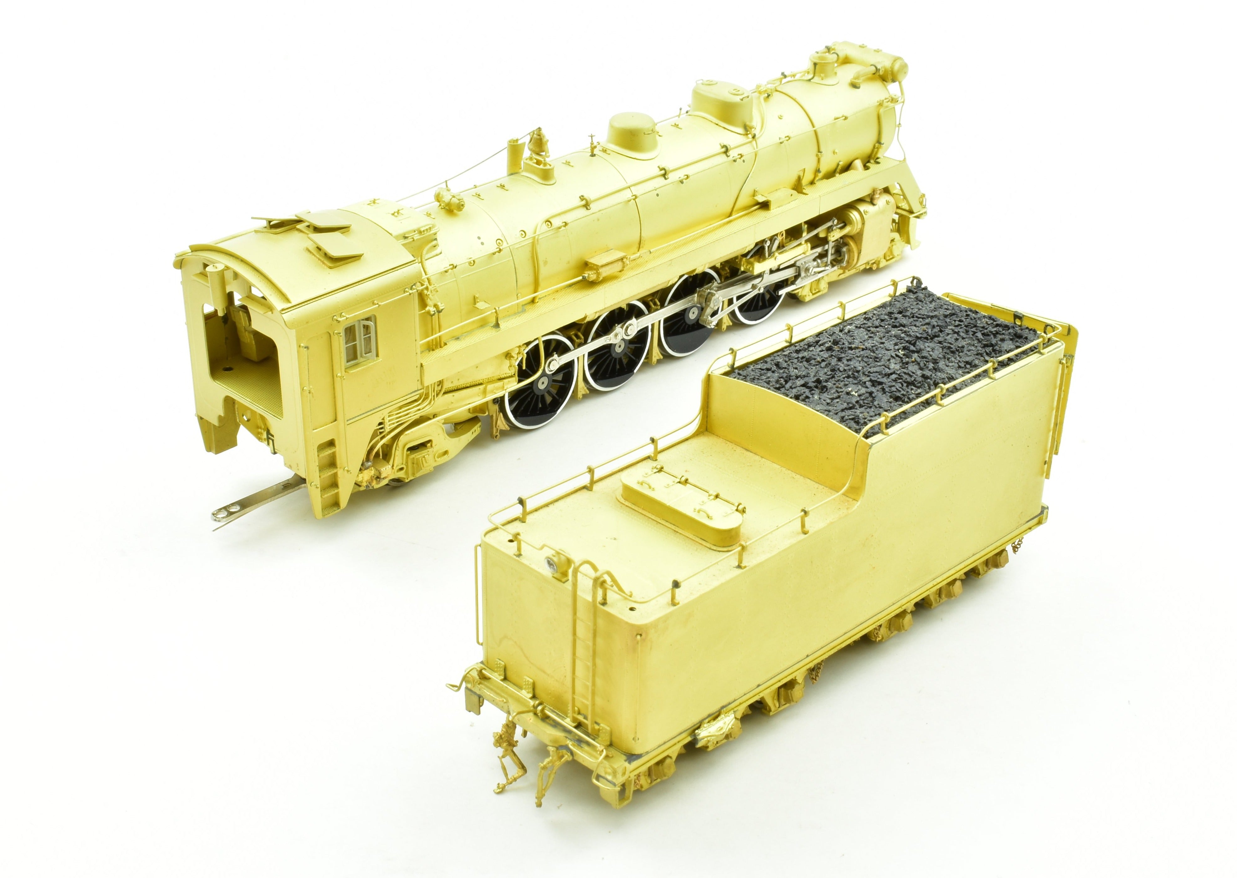 HO Scale Brass Model Van Hobbies CNR - Canadian National Railway U-1-b 4-8-2 #6028 Mountain Locomotive Collectible