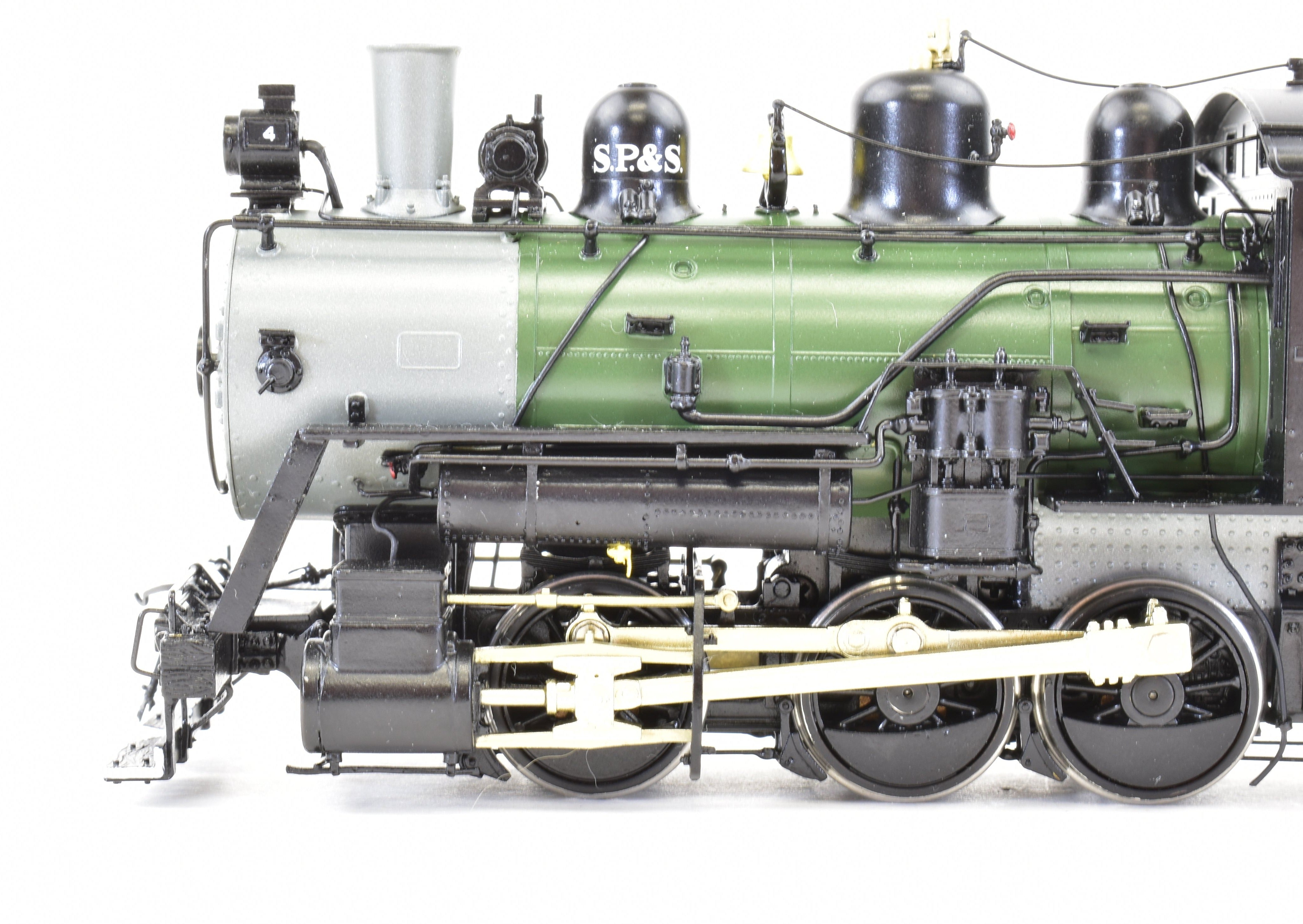 HO Brass Model by W&R Enterprises: Spokane, Portland & Seattle Railway A-1 0-6-0 #4 FP