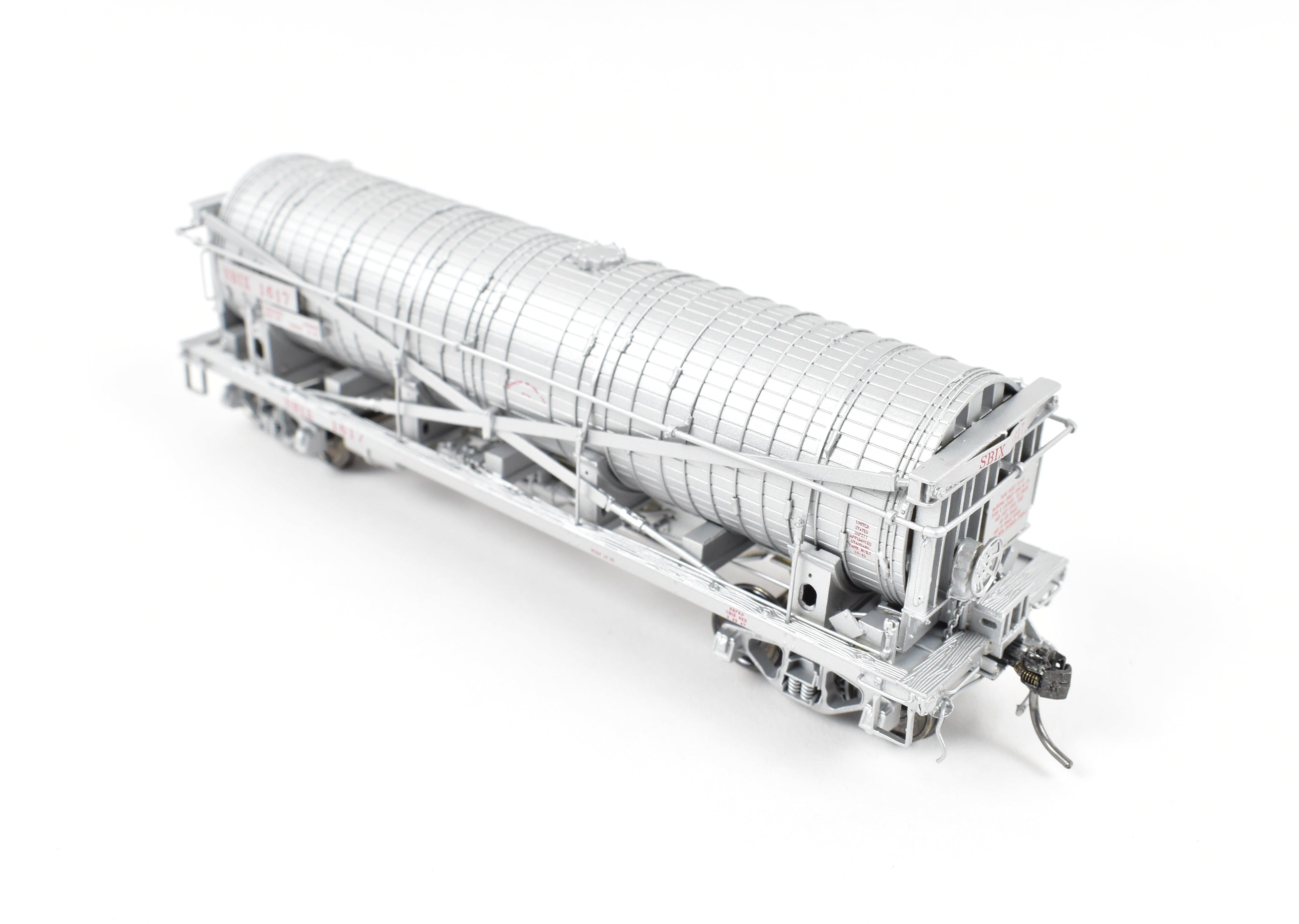 New HO Brass North Bank Line SBIX 1617 Standard Brand Vinegar Car
