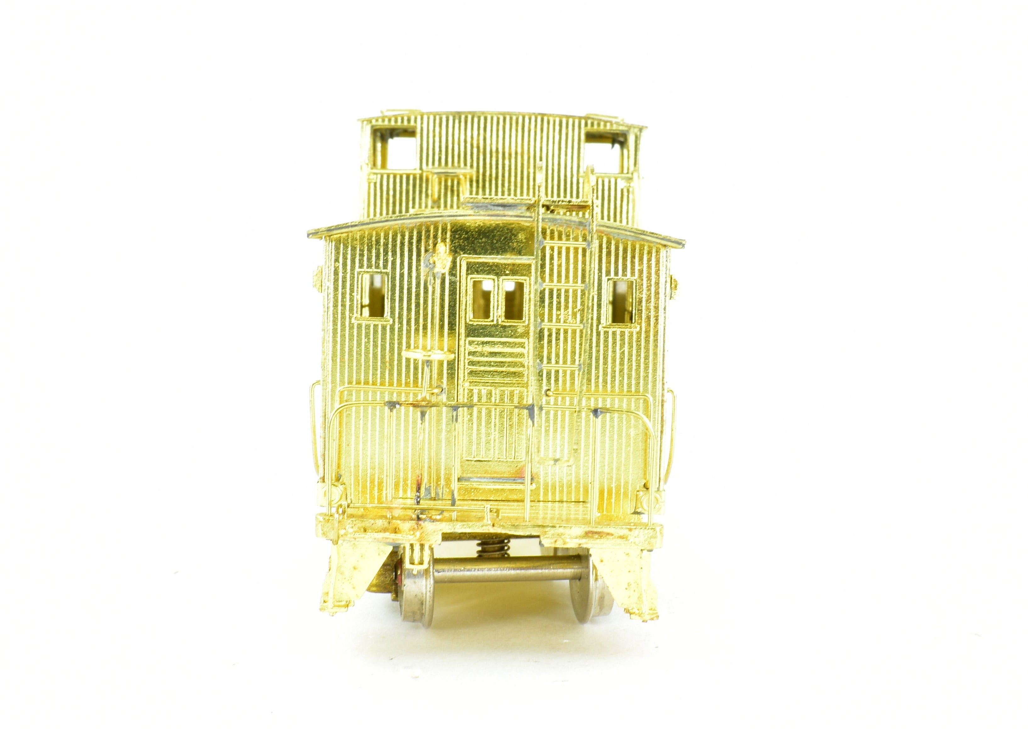 HO Scale Brass Alco NYC - New York Central 28' Wide Cupola Wood Caboose Model