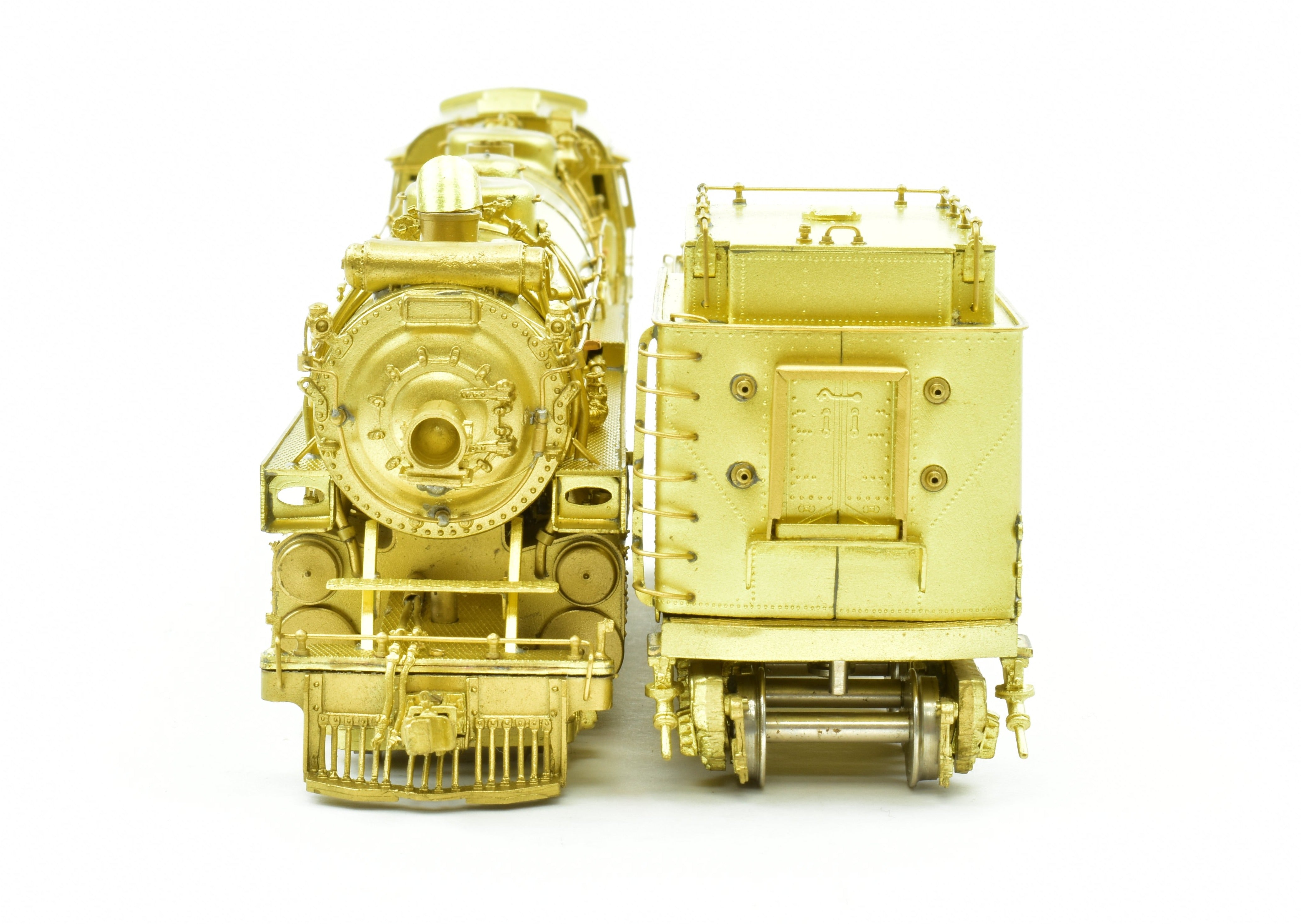 HO Scale Brass Model Train - Van Hobbies CPR Canadian Pacific Railway T-1a 2-10-4 Selkirk Locomotive