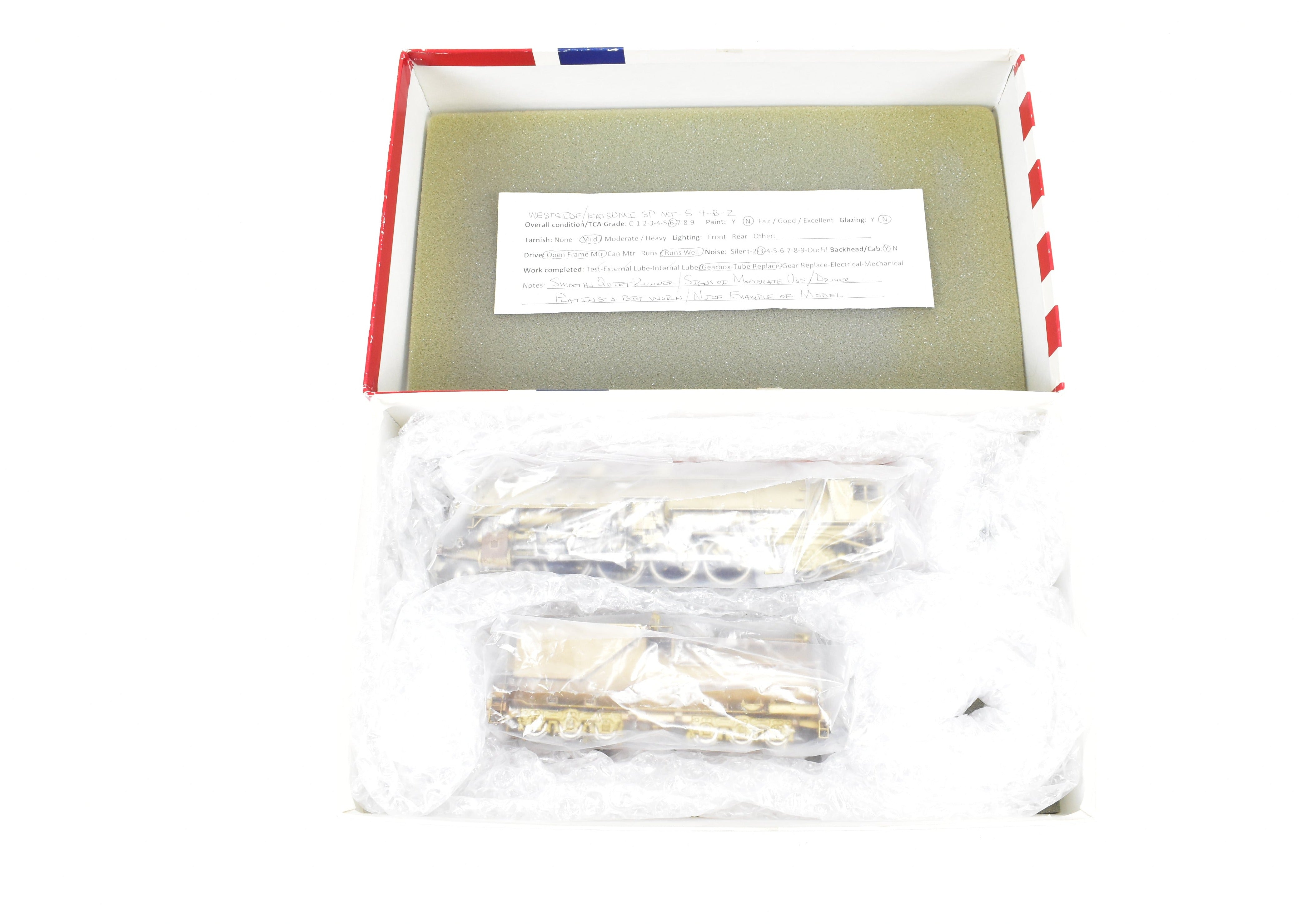 HO Scale Brass Southern Pacific Class Mt - 5 4 - 8 - 2 Model by Westside