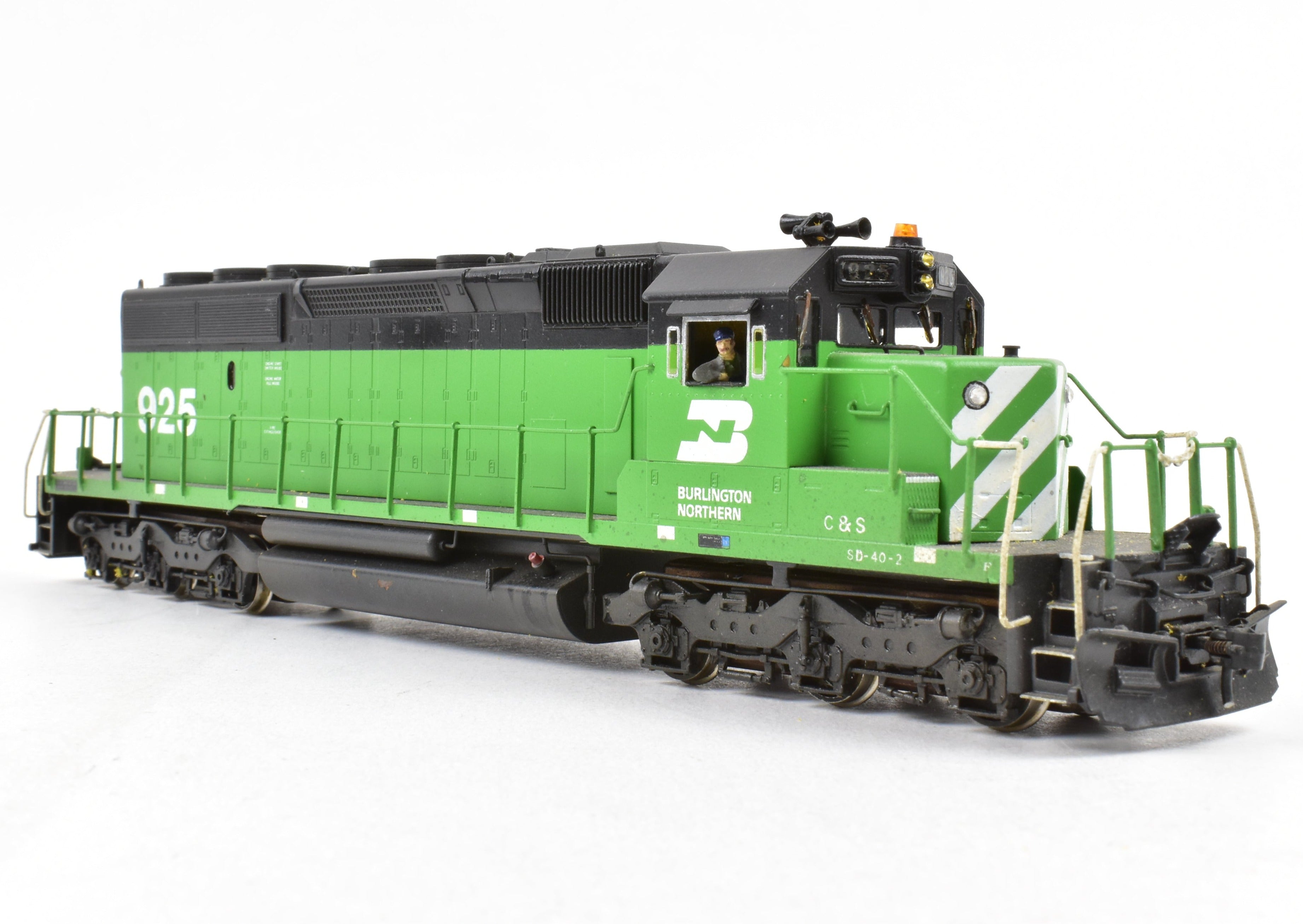 Custom Painted HO Brass Alco Models EMD SD40 - 2 Diesel for BN & C&S