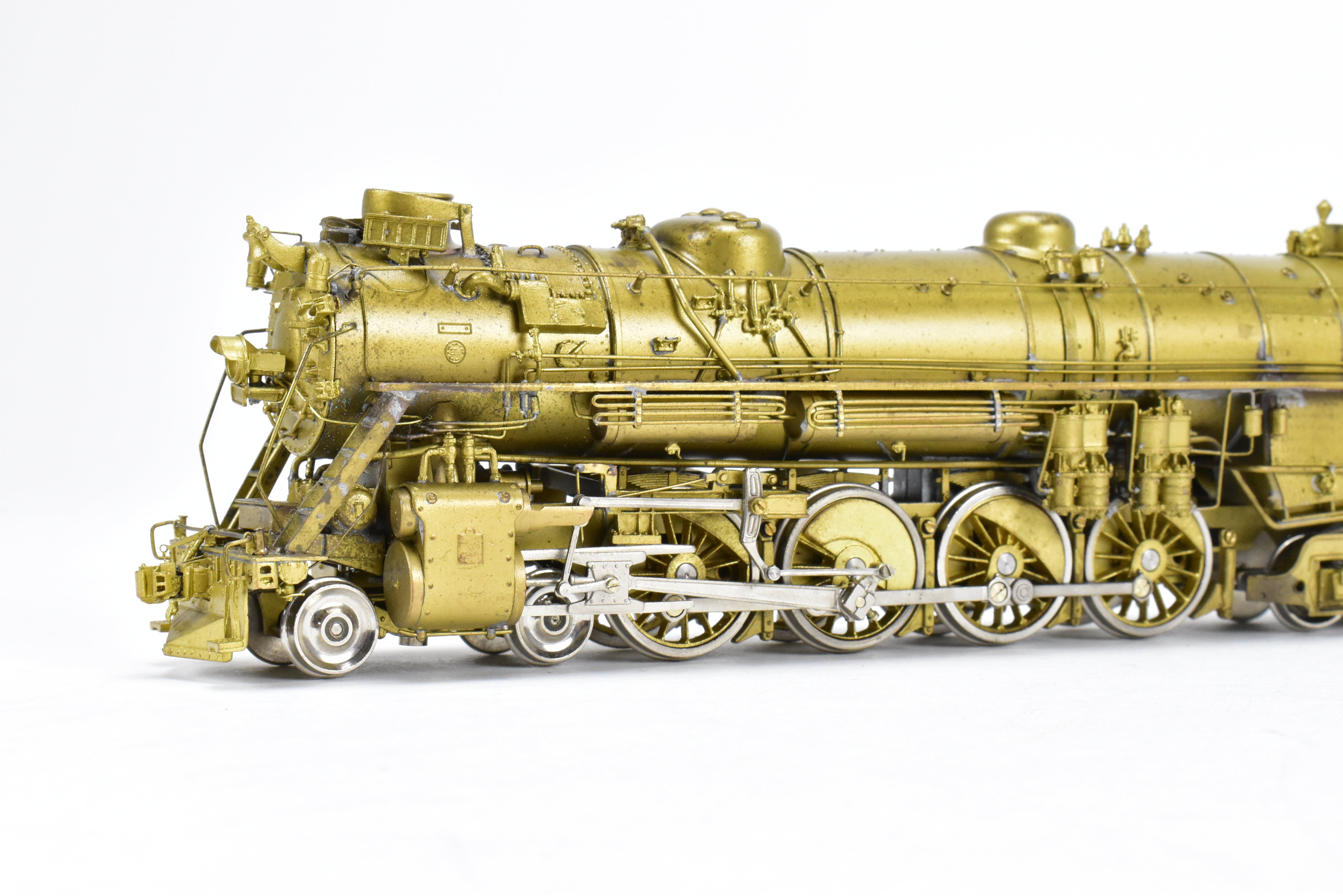 HO Scale Brass Model Train Key Imports D&RGW - Denver & Rio Grande Western M - 64 4 - 8 - 4 Northern Locomotive