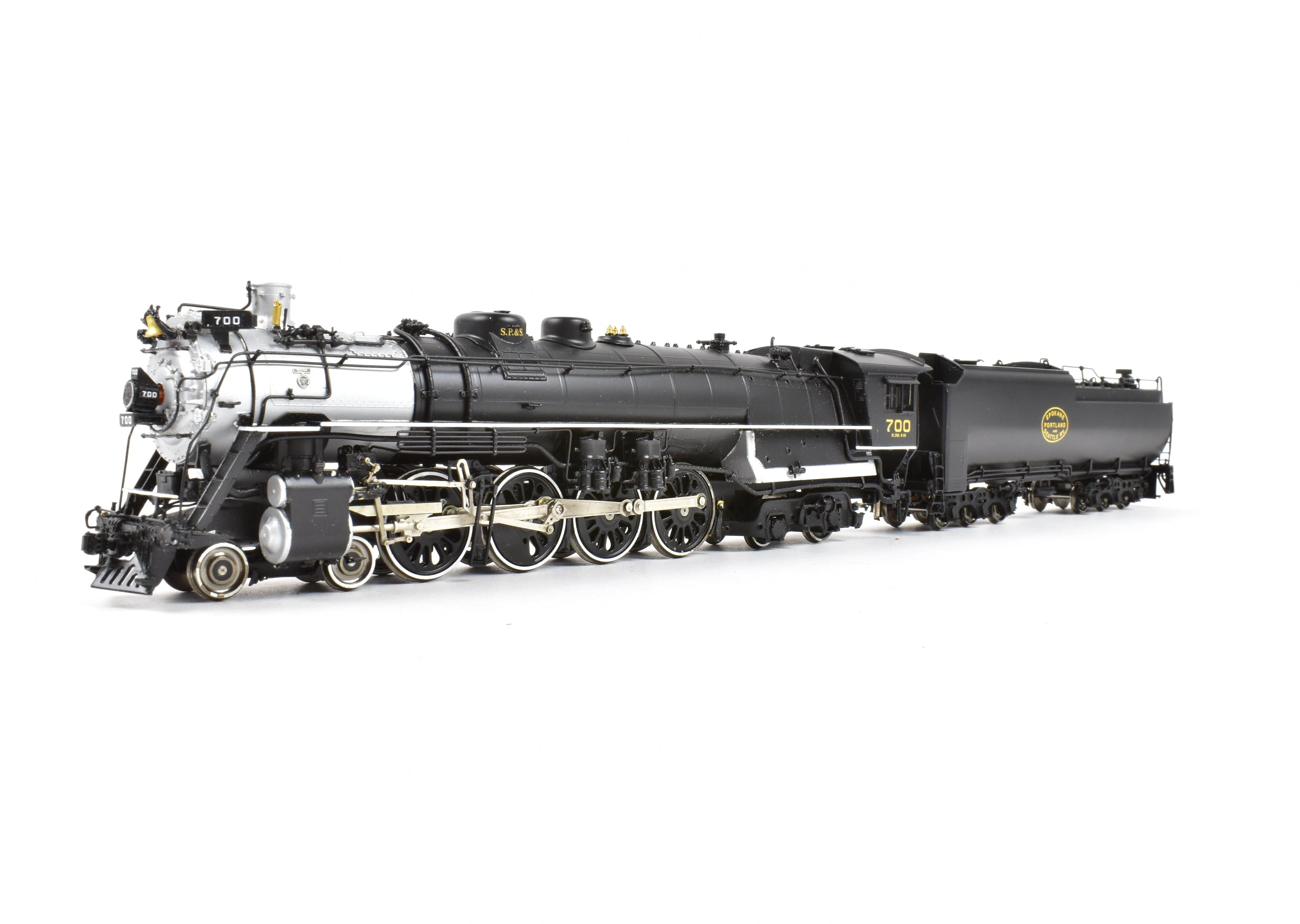 Sunset Models HO Brass SP&S E-1 4-8-4 FP #700 with QSI DCC & Sound