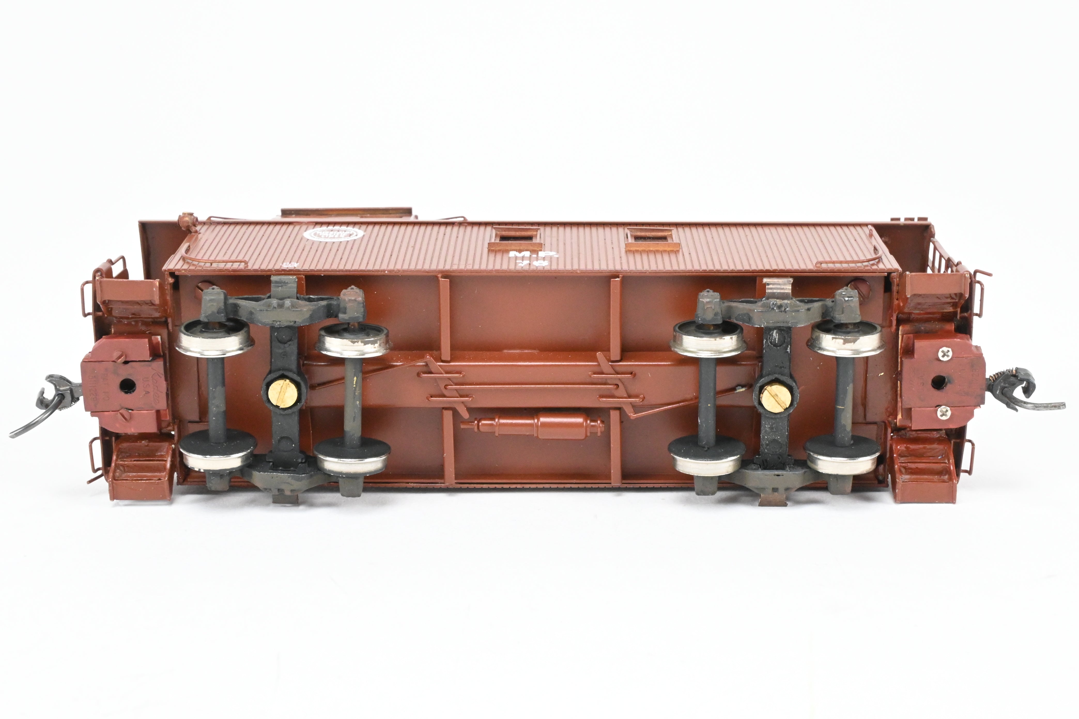 HO Scale Brass Model Missouri Pacific Wood Caboose CP Scratch Built by Joe G. Collias in REBOXX Packaging