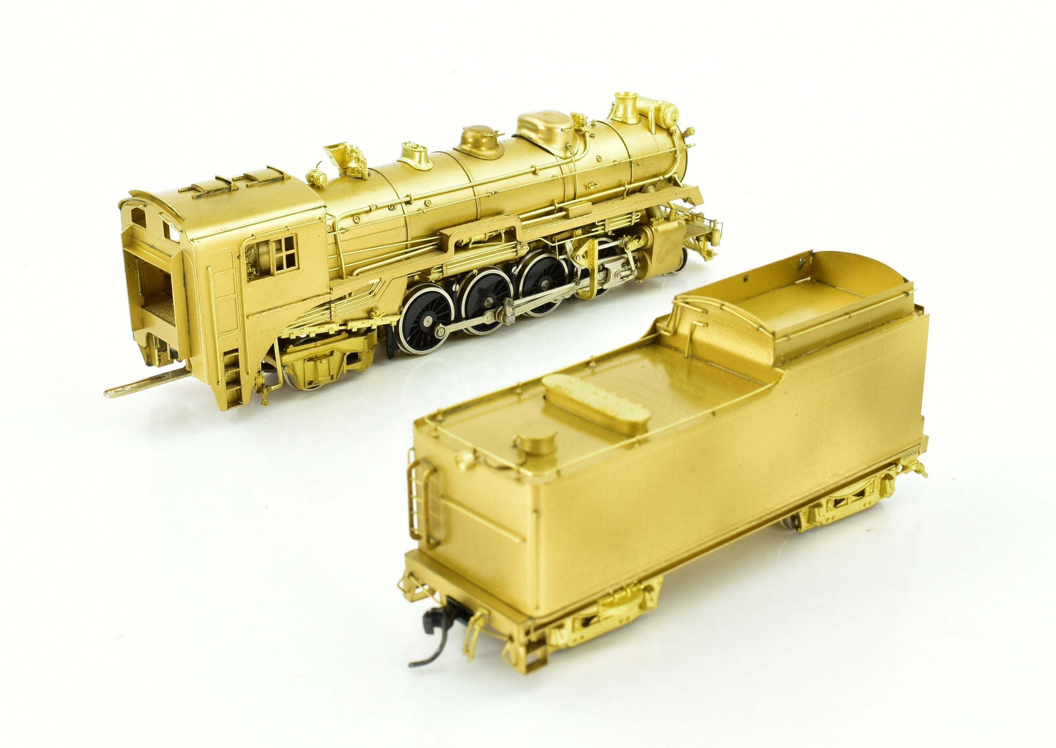 HO Scale Brass PFM - Van Hobbies CPR Model Train - Canadian Pacific Railway 2-8-2 P2 Mikado Steam Locomotive from 1981 Production Run
