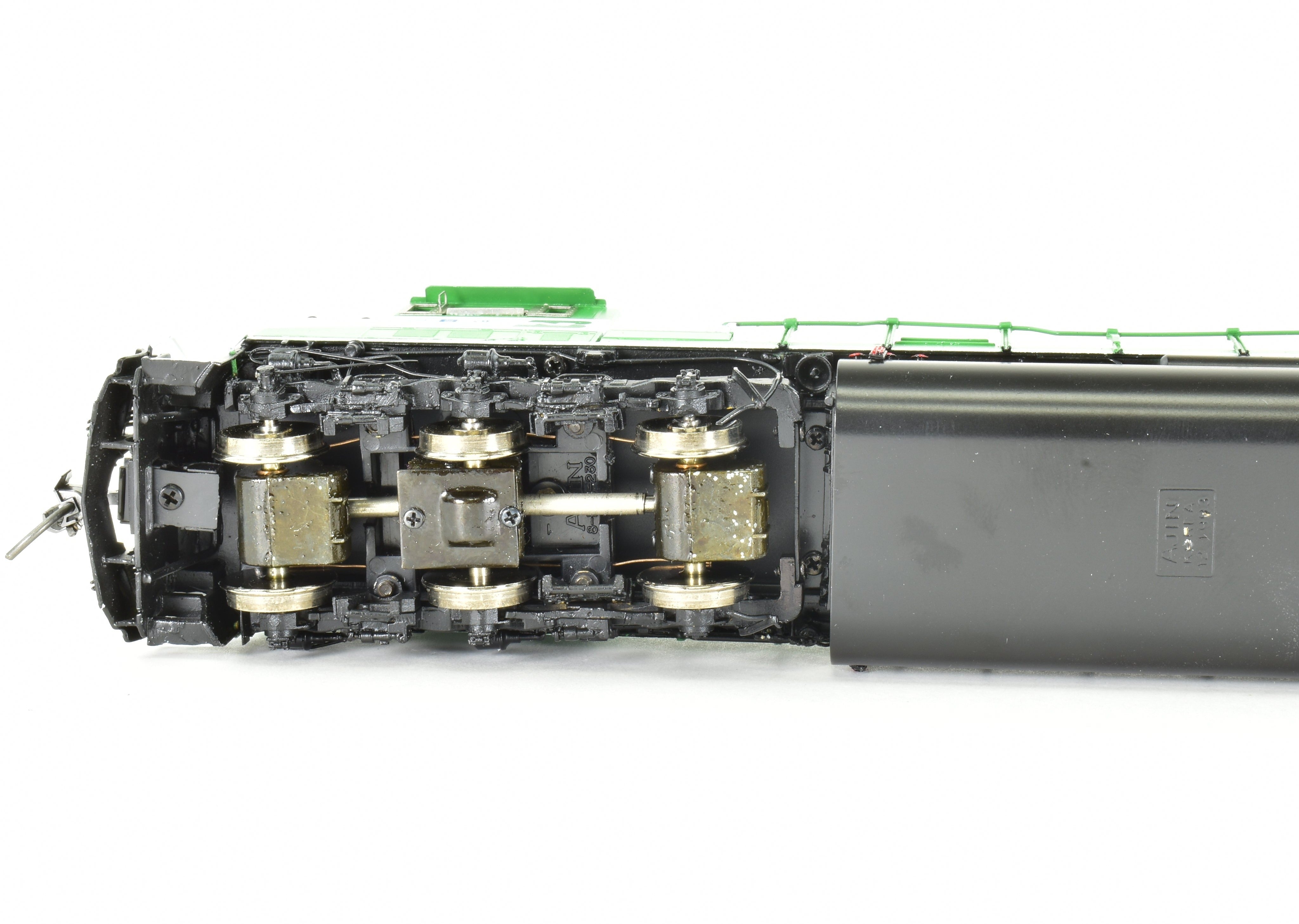 HO Scale Brass Locomotive Model - Overland Models, Inc. Burlington Northern SD60MAC FP No. 9503 with HTCR Trucks
