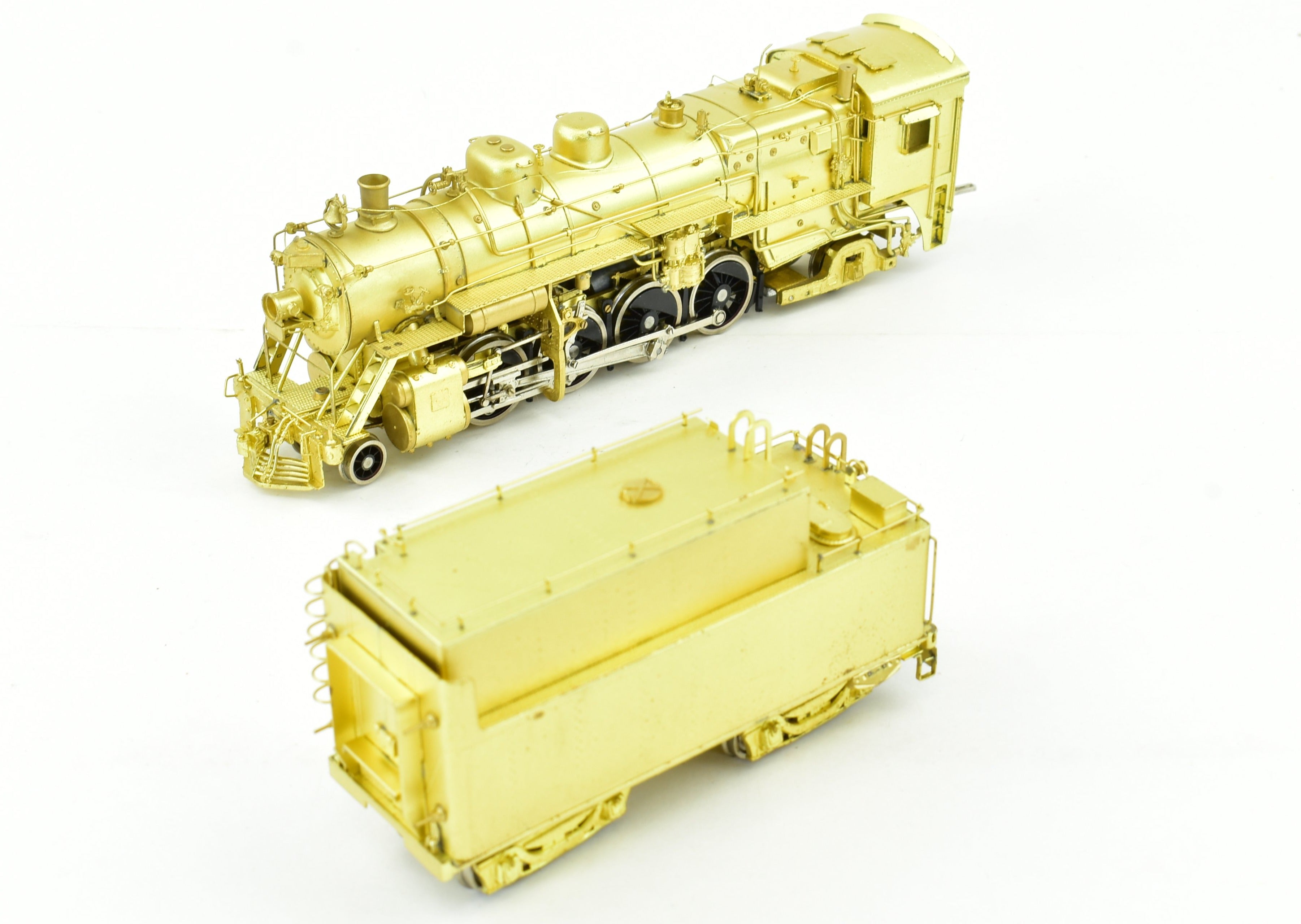 HO Scale Brass Model Train - Van Hobbies Canadian National Railway (CNR) S-2 2-8-2 Locomotive