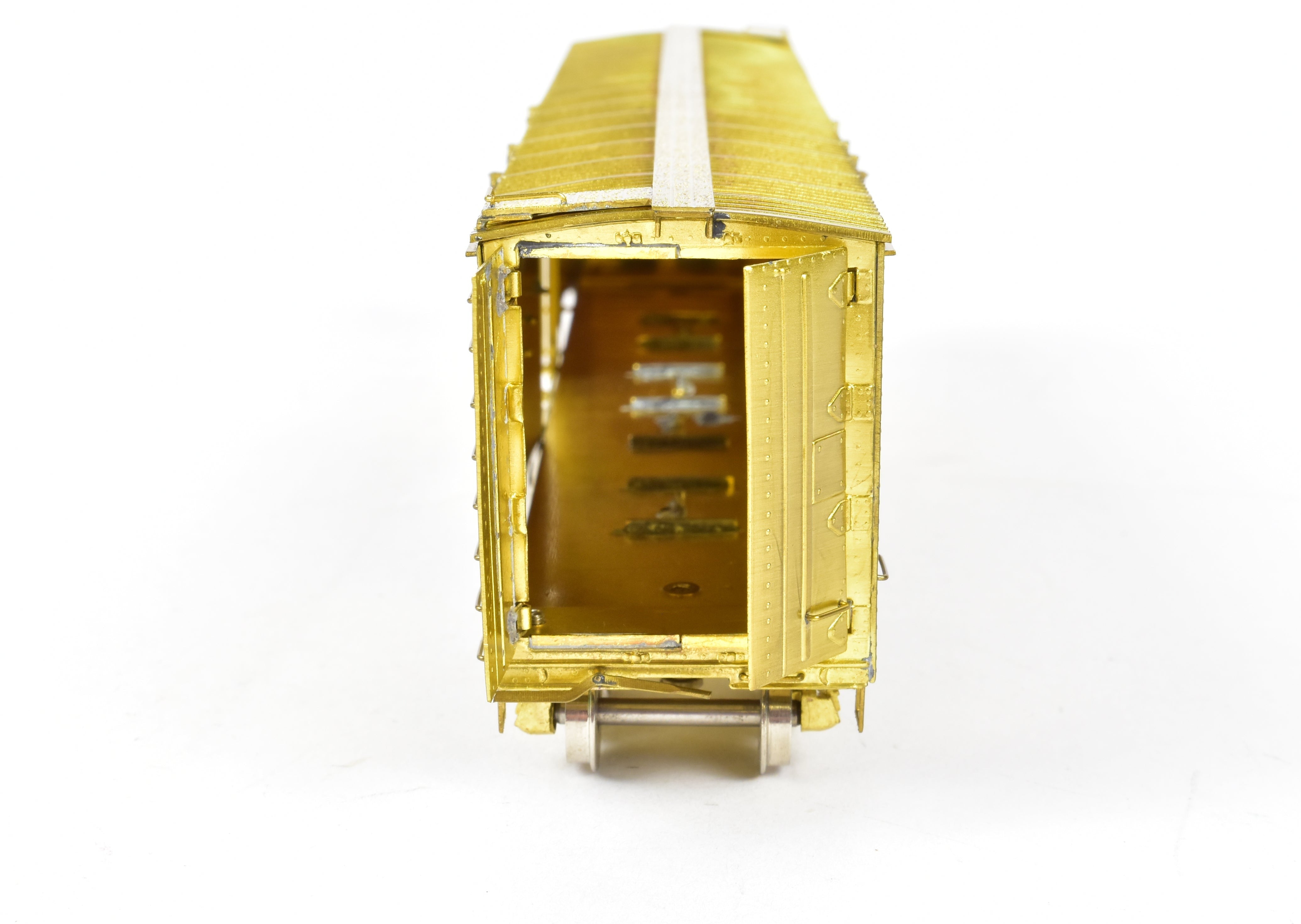 HO Scale Brass Auto Boxcar by Overland Models, Inc. (OMI) - Union Pacific A-50-4 50-Foot Model Train Car