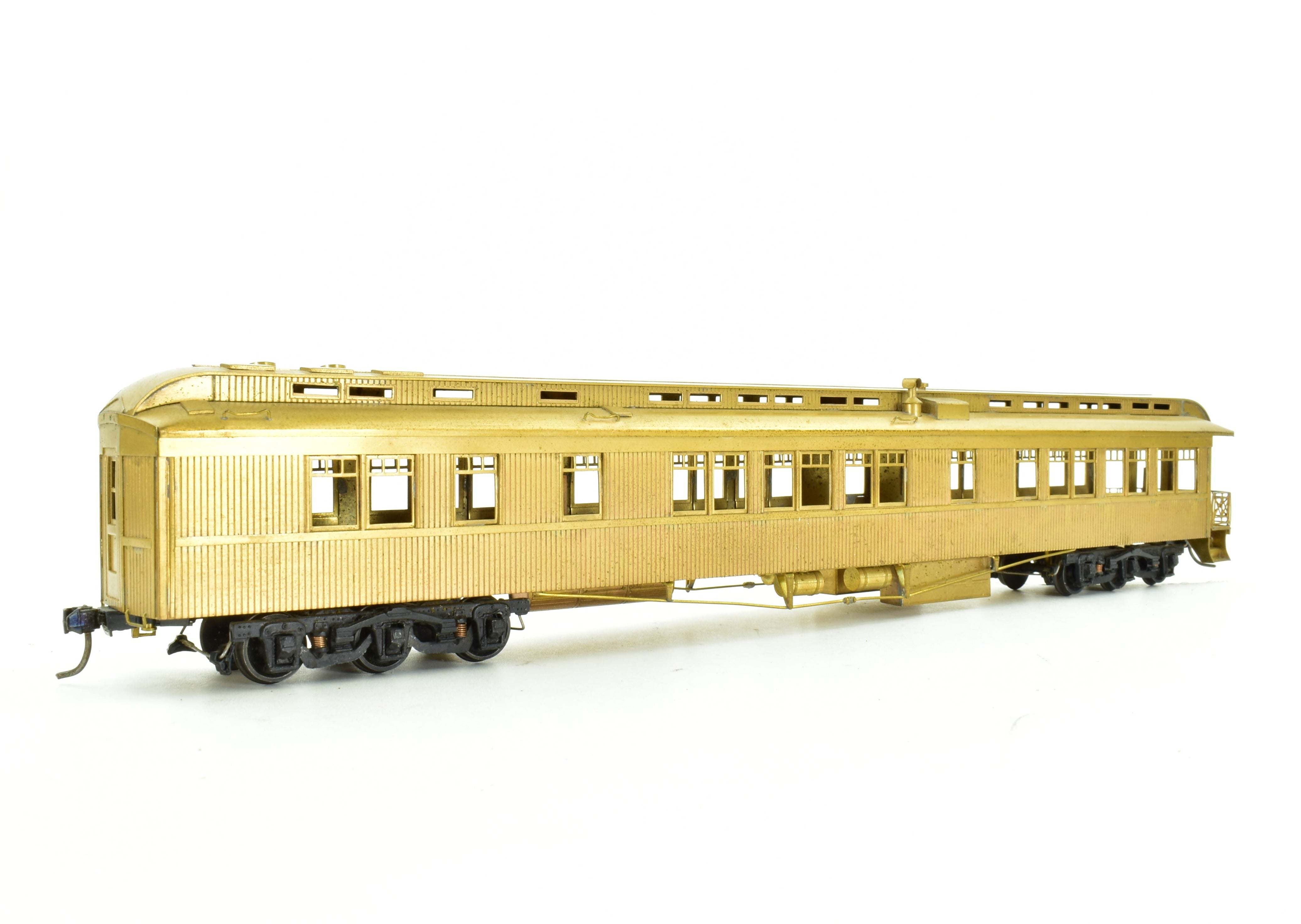 Canadian Pacific Railway Kettle Valley Brass Passenger Cars with Central Valley Trucks