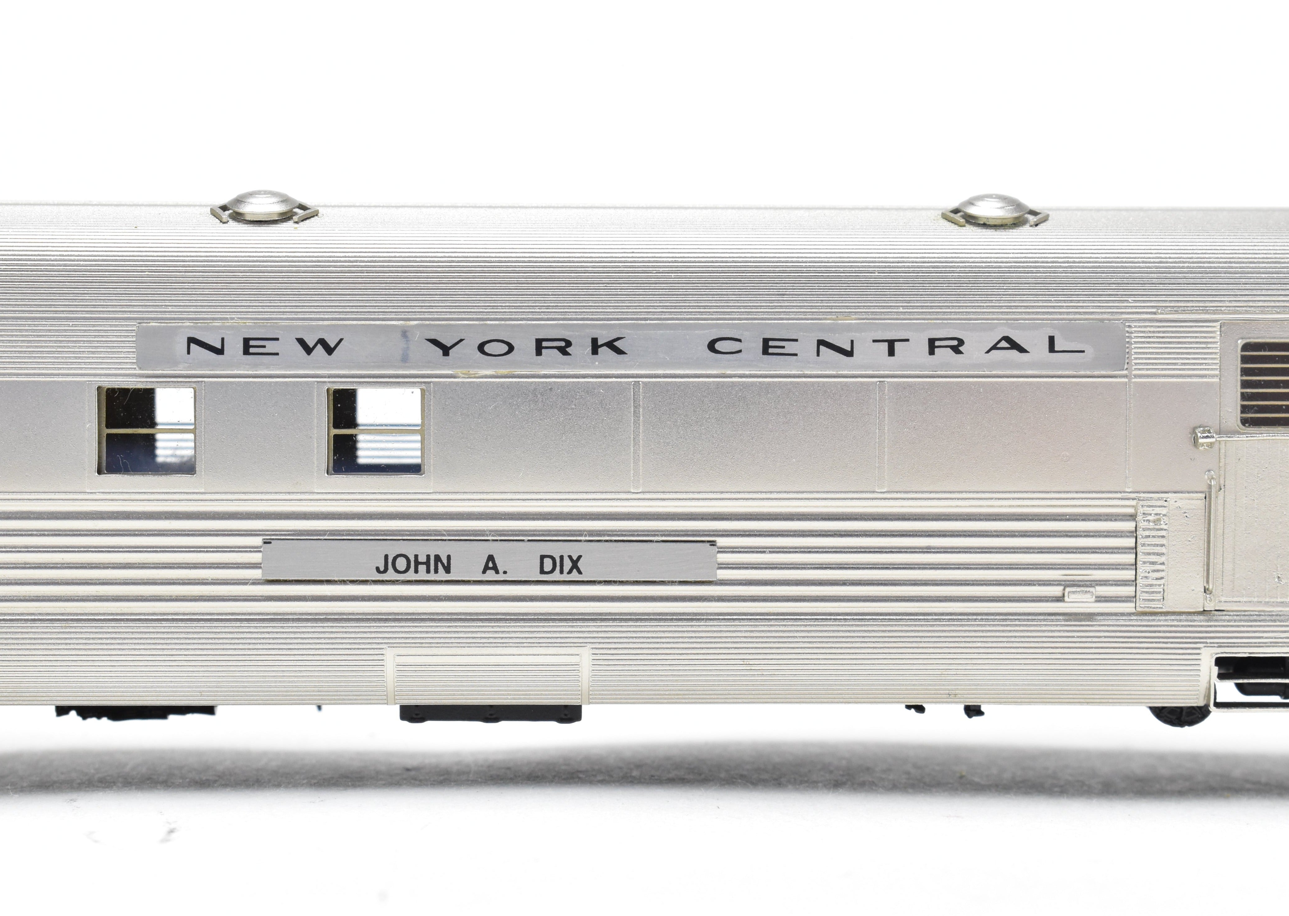 HO Scale Brass Precision Model - New York Central Empire State Express Mail - Baggage Car FP John A. Dix by Precision Scale Co. from NYC