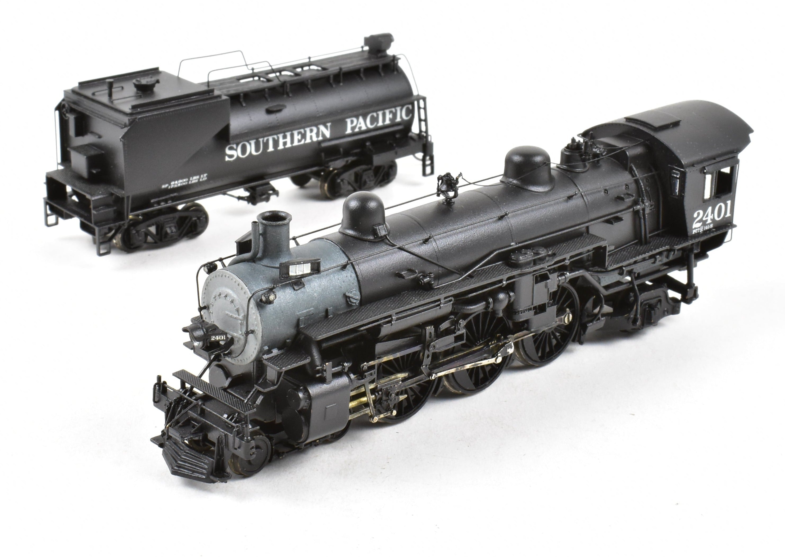 HO Scale Brass Model Train - Westside Model Co. Southern Pacific Class P - 4 4 - 6 - 2 Pacific Locomotive with Custom Painting