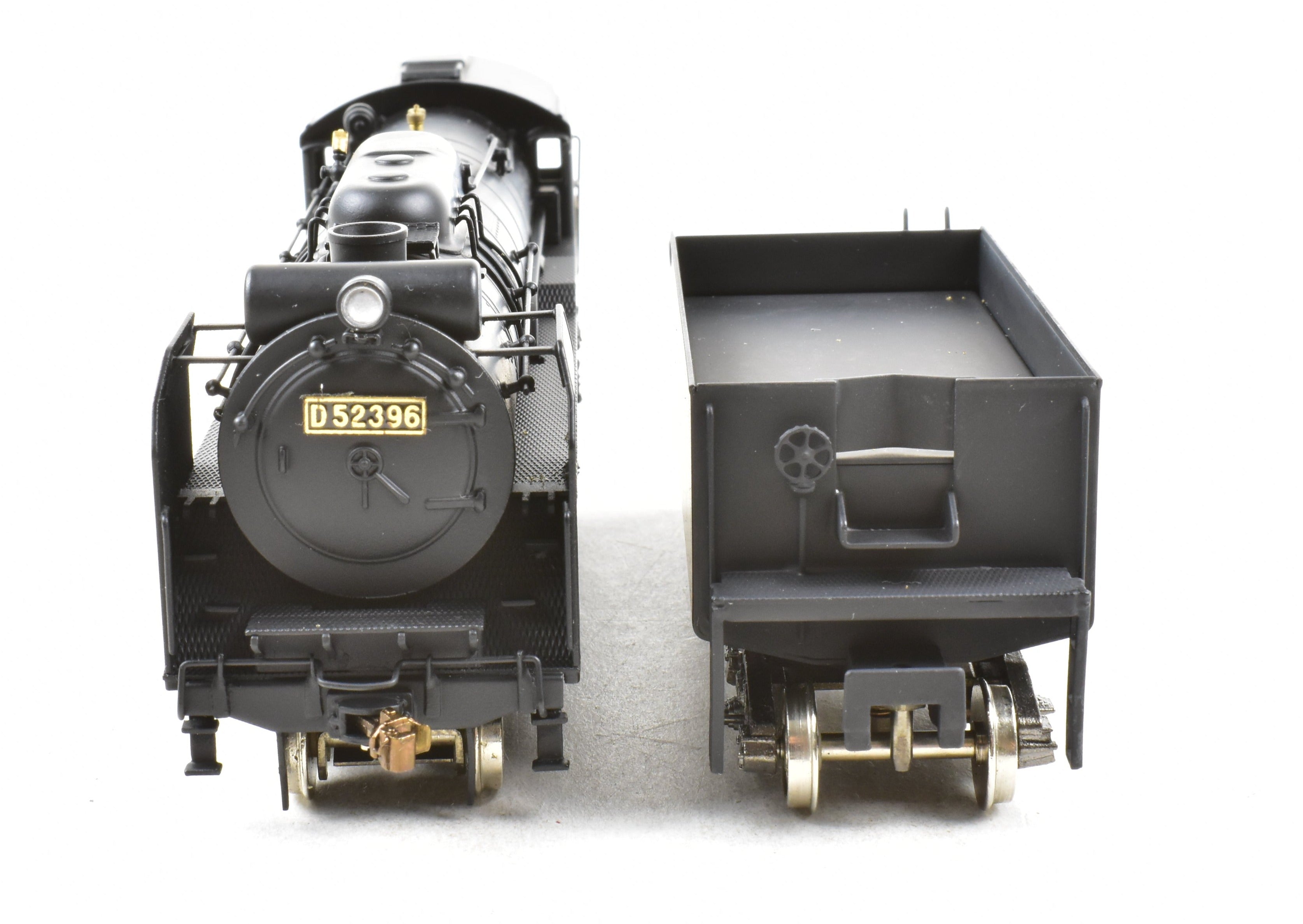 J Scale Model Train - Brass KTM - Katsumi JNR - Japanese National Railways D52 2-8-2 FP 1/80 Scale for HO Gauge Track