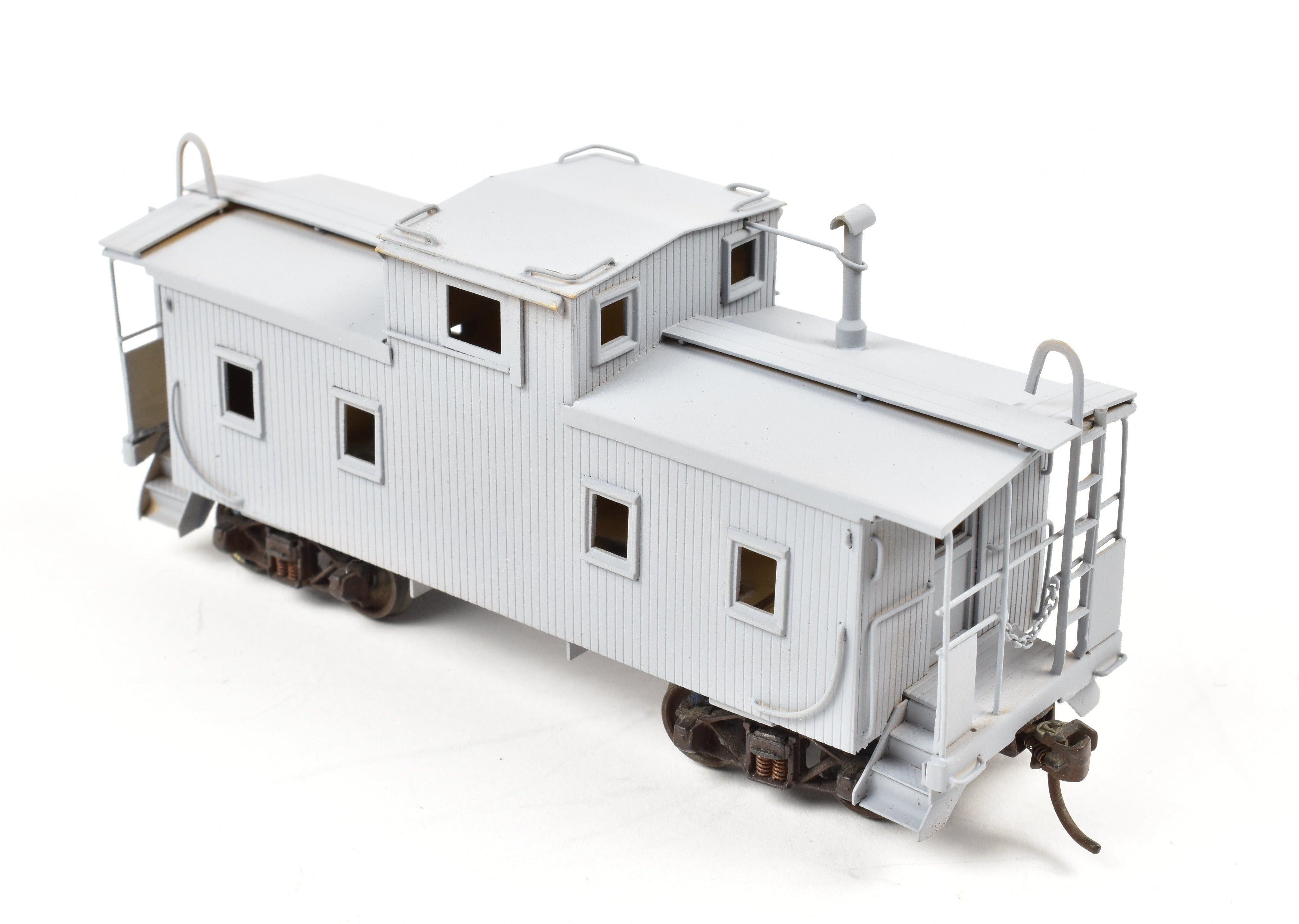 HO Scale Brass Hallmark GM&O Gulf Mobile & Ohio Partially Painted Wood Caboose