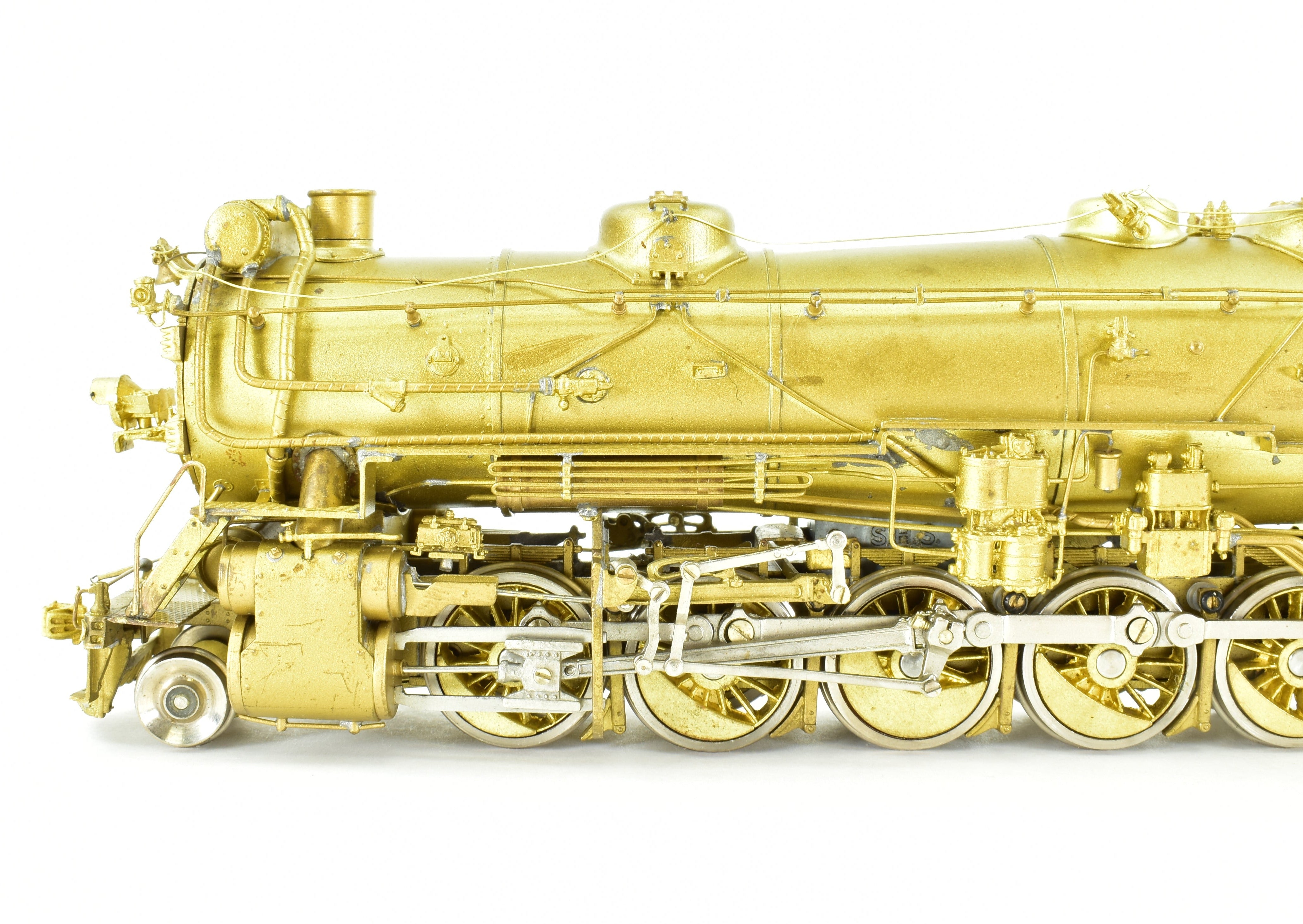 HO Scale Brass Key Imports C&S - Colorado & Southern 2-10-2 Santa Fe Model Train