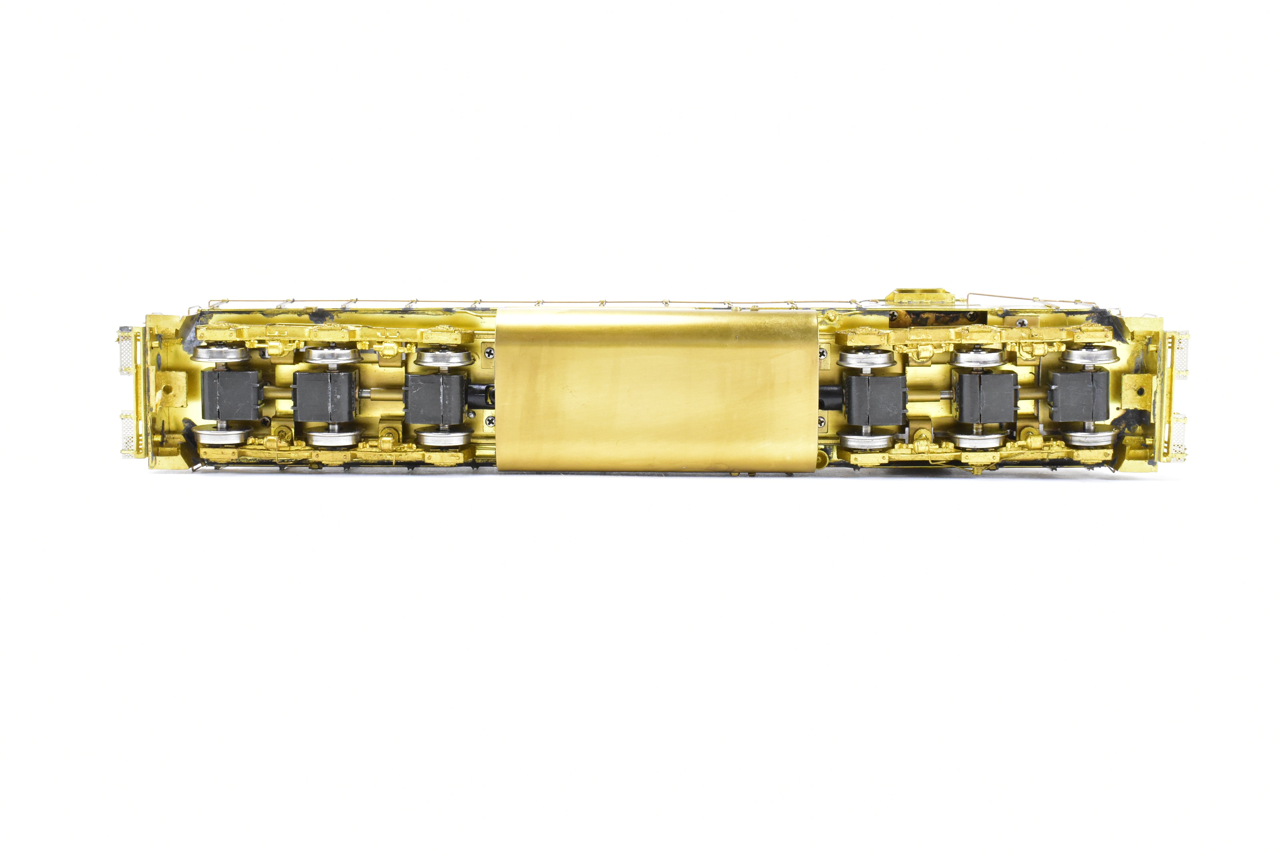 HO Scale Brass Model Train Locomotive - Overland Models Inc. EMD SD40 Low Hood with Dynamic Brakes and Low Mounted Brake Cylinders for Various Railroads