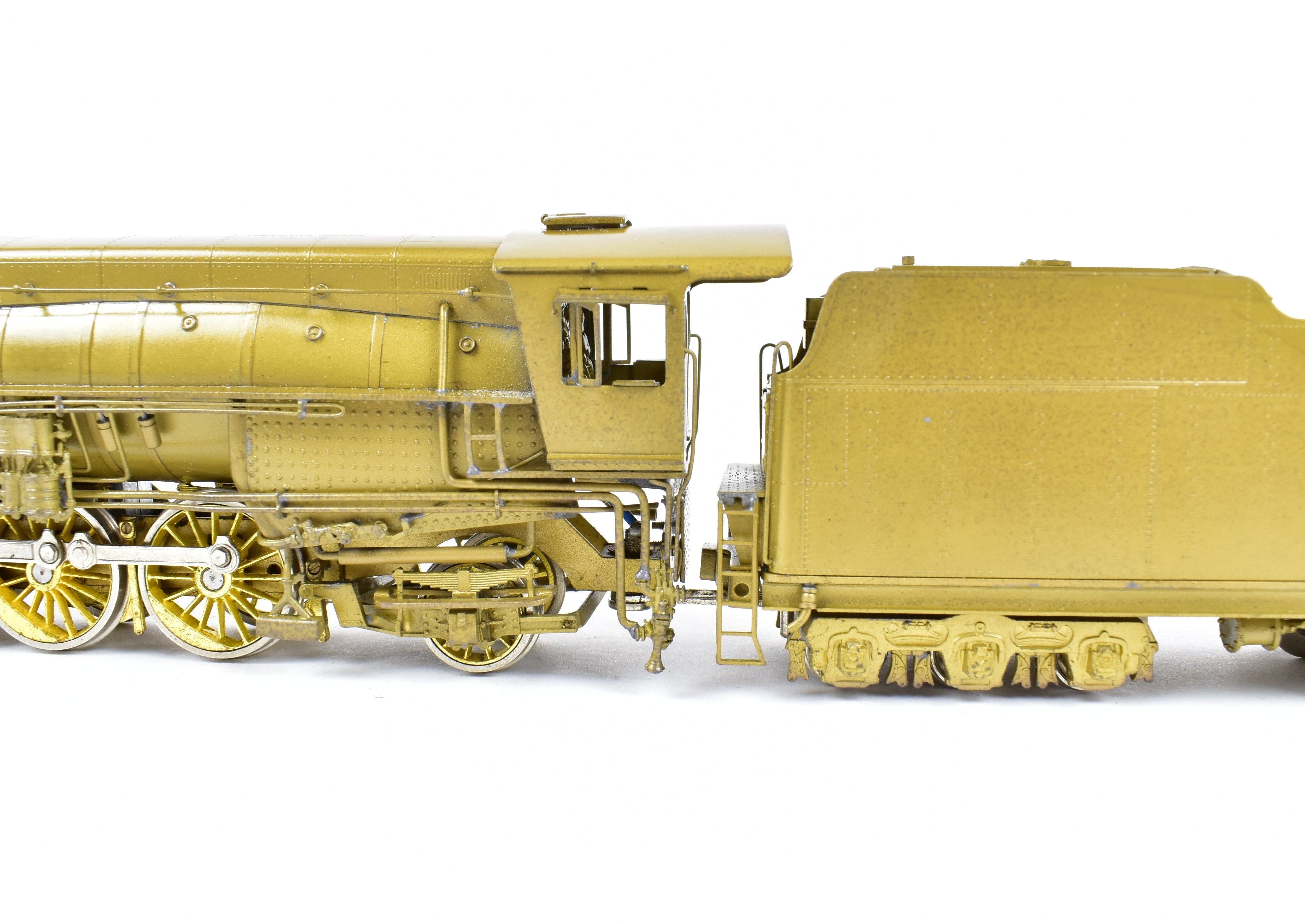 HO Scale Brass Alco Models Southern Pacific (SP) MT - 2 4 - 8 - 2 Steam Locomotive Model