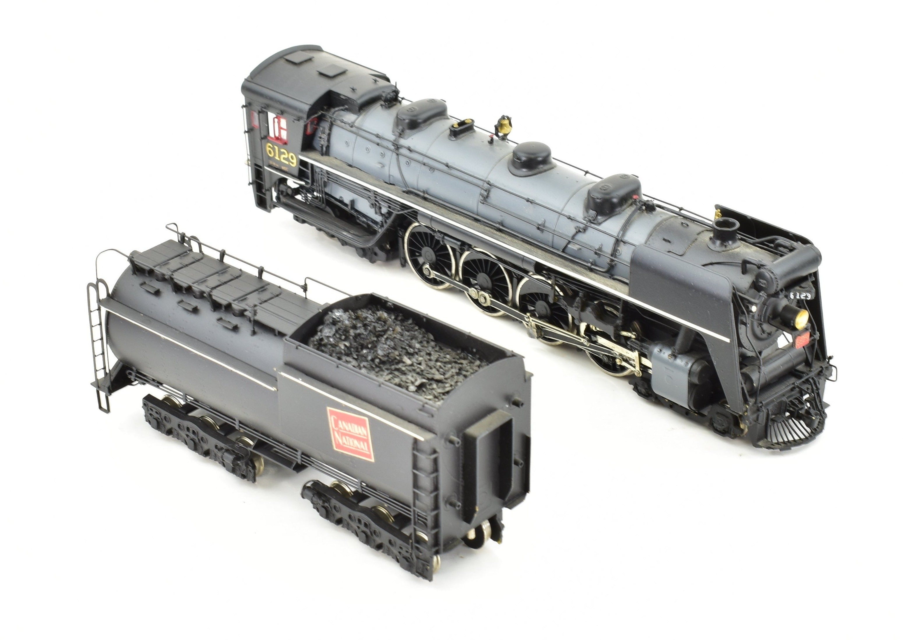 HO Scale Brass Van Hobbies CNR U-2b,c 4-8-4 Pro-Painted Locomotive #6129