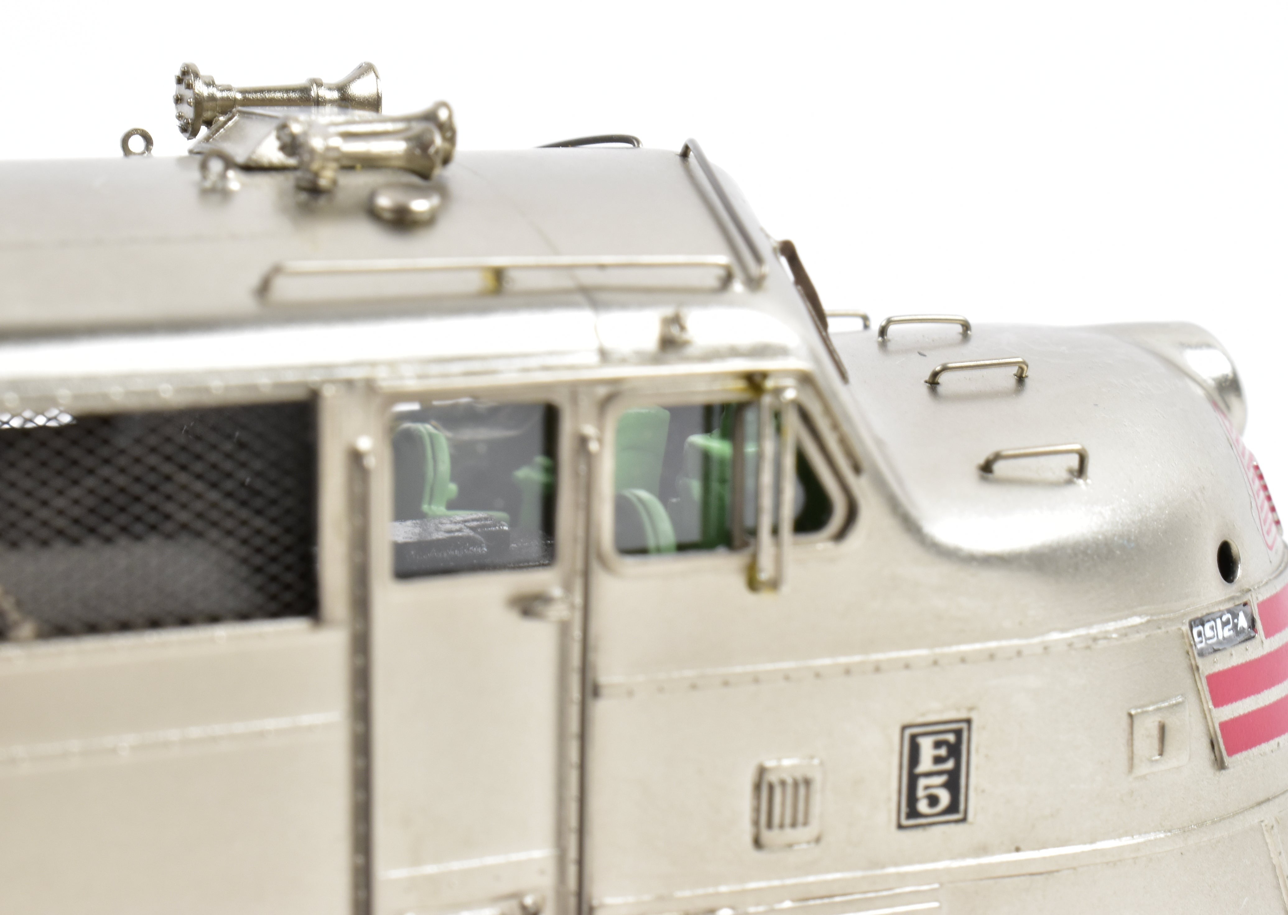 HO Scale Brass Locomotive Set - Challenger Imports CB&Q - Burlington Route EMD E5 PH - II A/B Set FP 9912A with 1960's Design Scheme