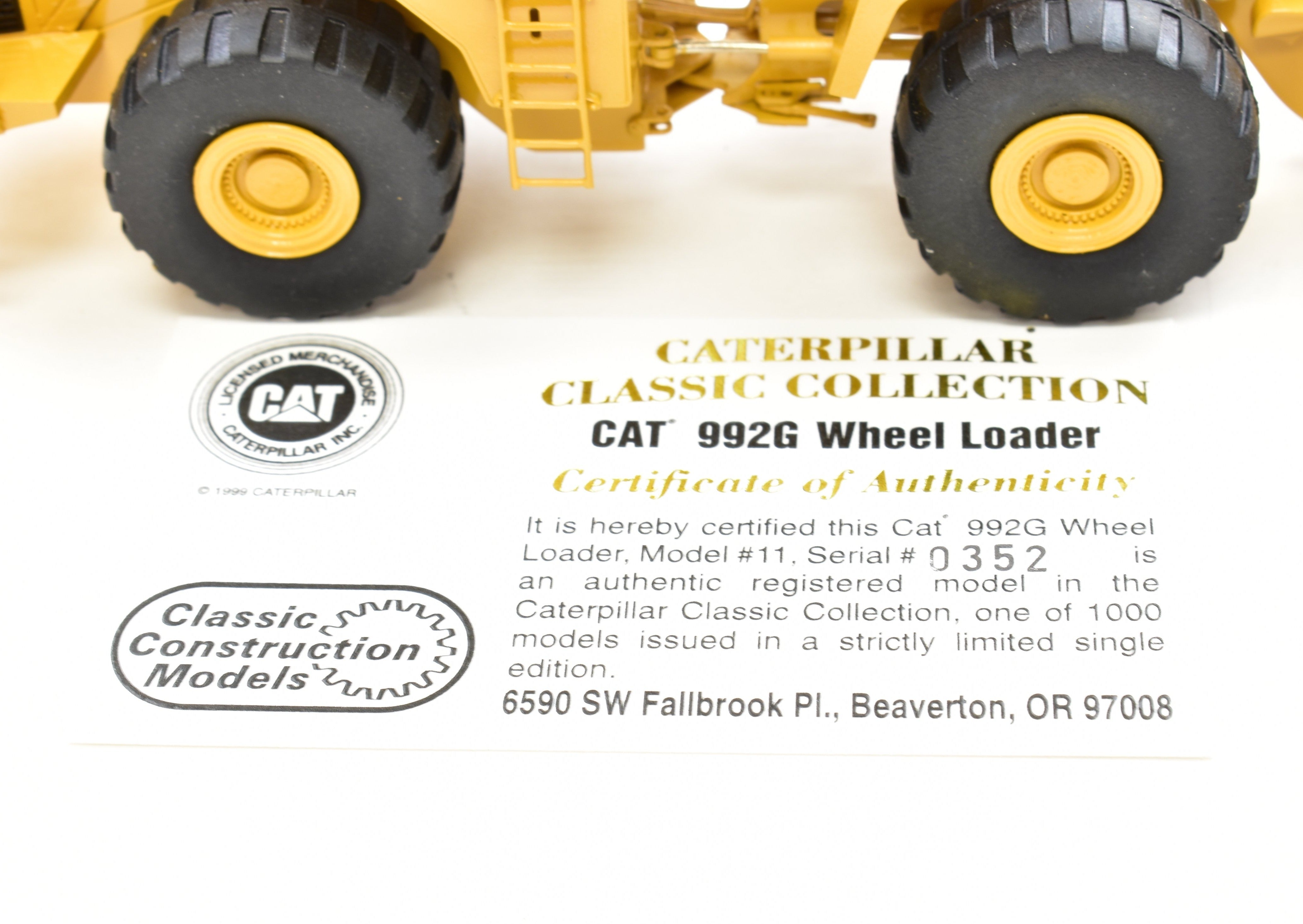 High - Quality HO Scale Brass Construction Caterpillar Vehicle Models 12 - piece Collection for Model Enthusiasts