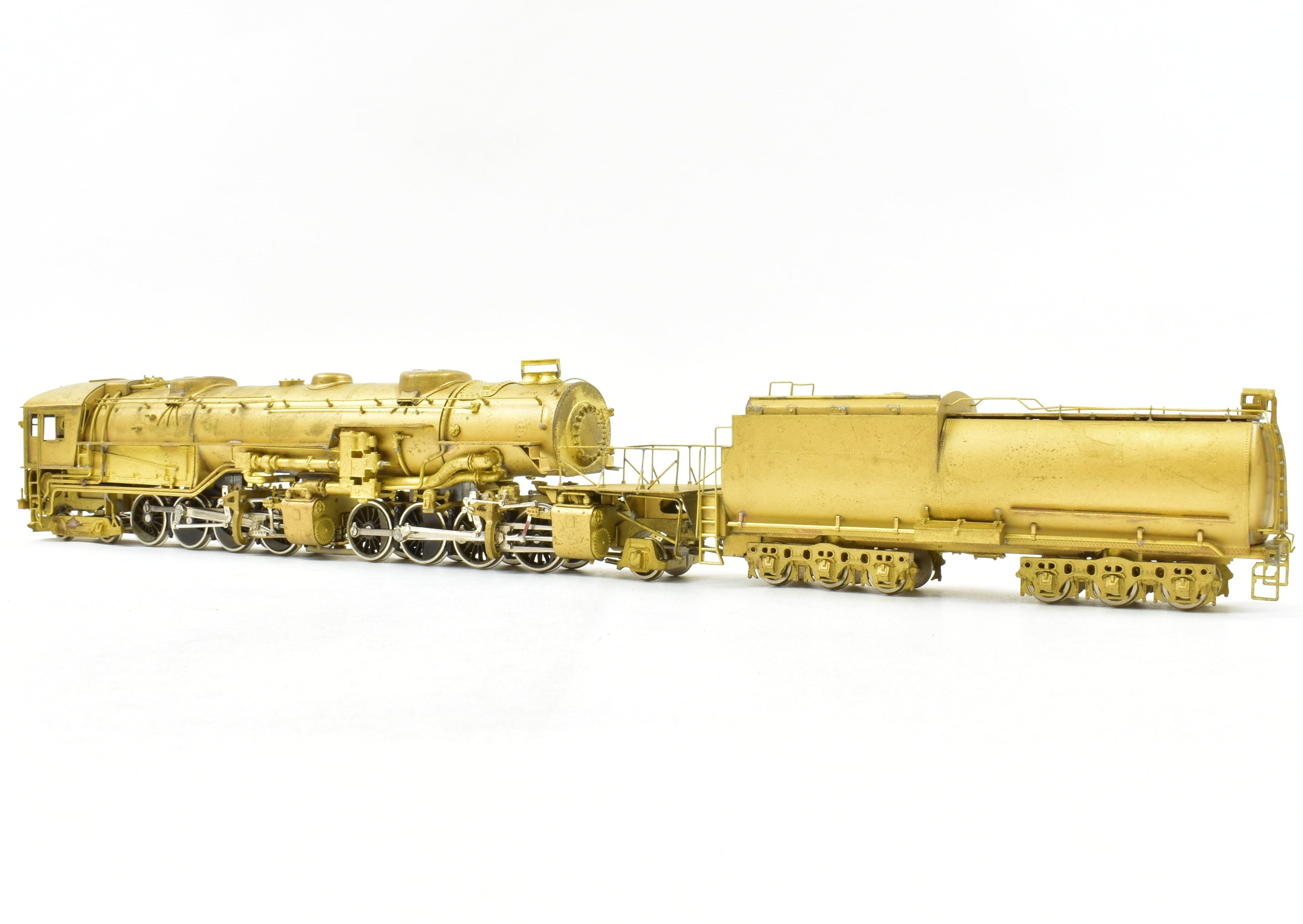 HO Scale Brass Model Train by Westside Model Co., Southern Pacific Class AC - 4 4 - 8 - 8 - 2 Cab Forward Locomotive from 1977 Production Run