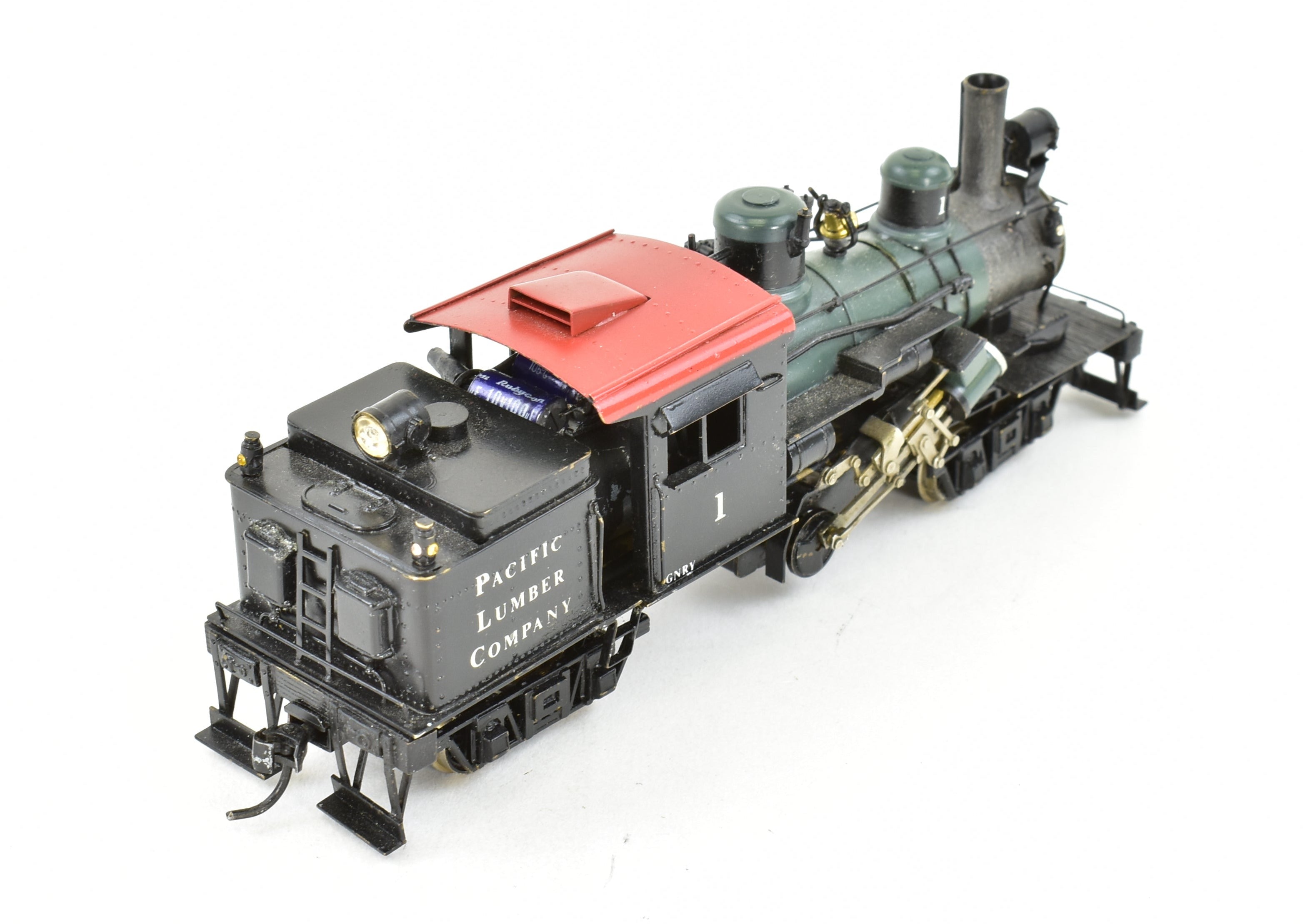 1971 HO Brass PFM - United 2-Truck Logging Climax Geared Locomotive with Custom Paint