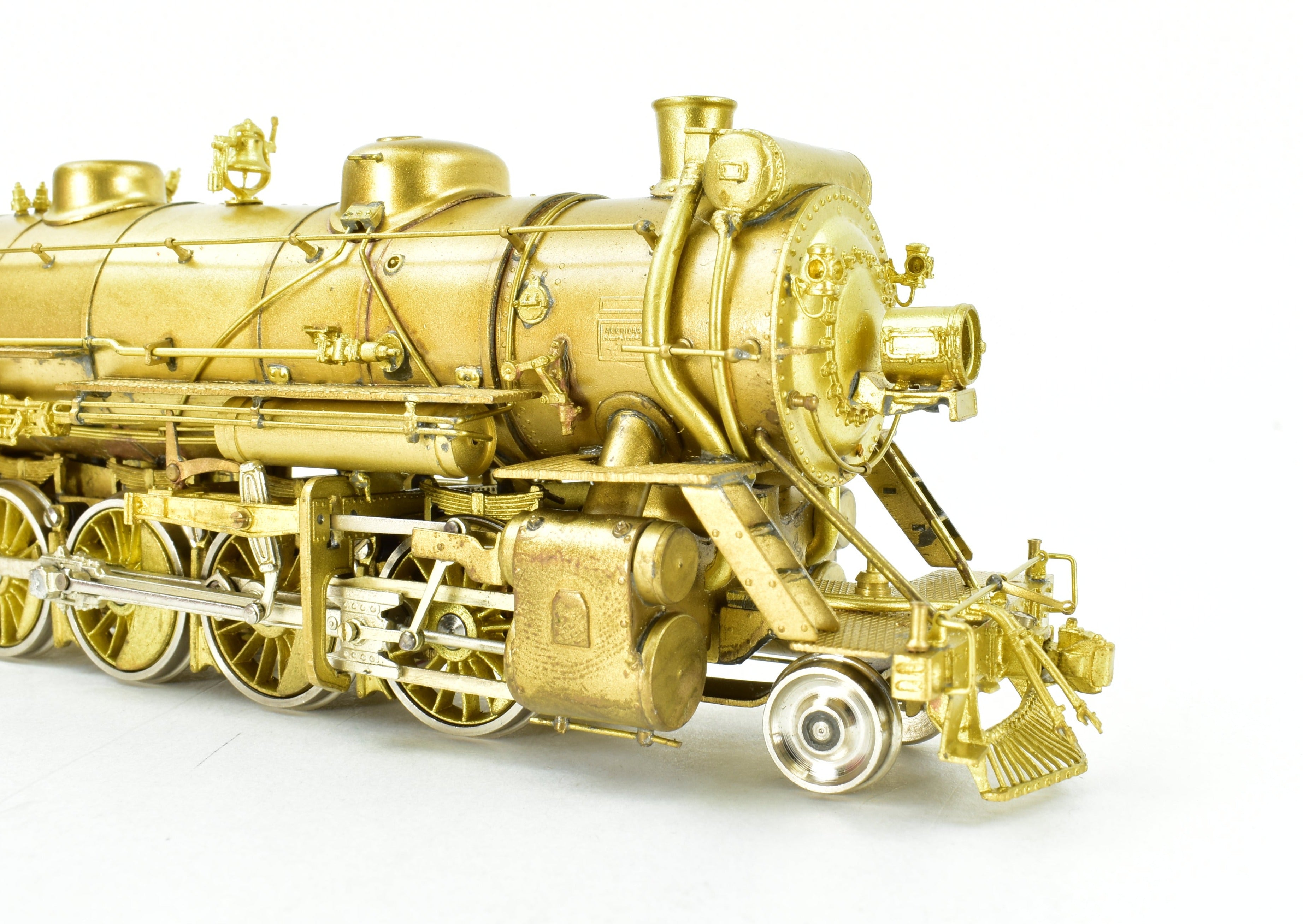 HO Scale Brass Key Imports Model Train - Detroit & Toledo Shore Line #22 2-8-2 USRA Light Mikado Locomotive
