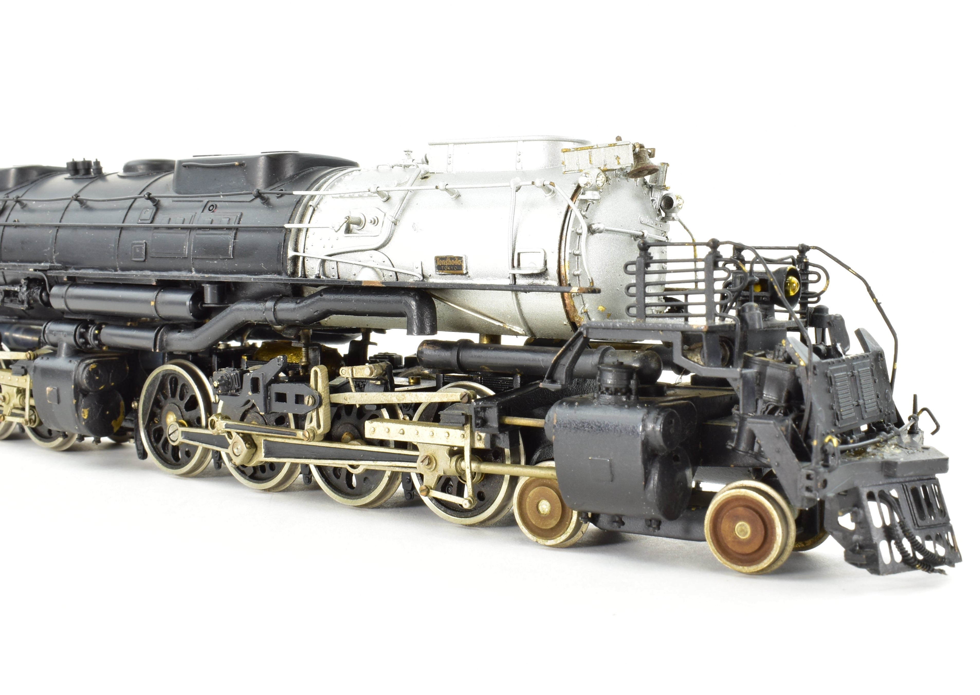 Collectible HO Scale Brass Model Train - PFM Tenshodo Union Pacific 4-8-8-4 Big Boy Crown FP Locomotive No. 4002, Rare Hand-Built Signature Series from 1961