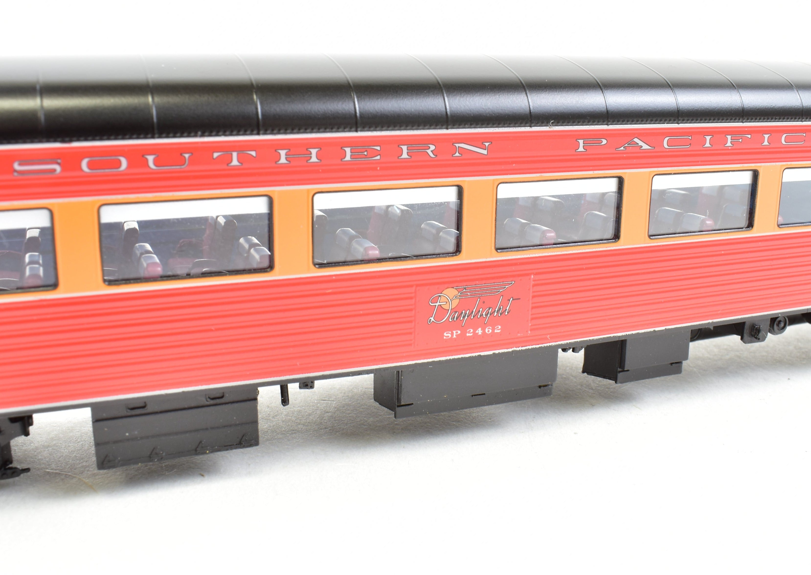 HO Scale Brass Model Train Set - Challenger Imports SP - Southern Pacific 1955 Morning Daylight 3 - Pack Add - On Set with Freight and Passenger Cars
