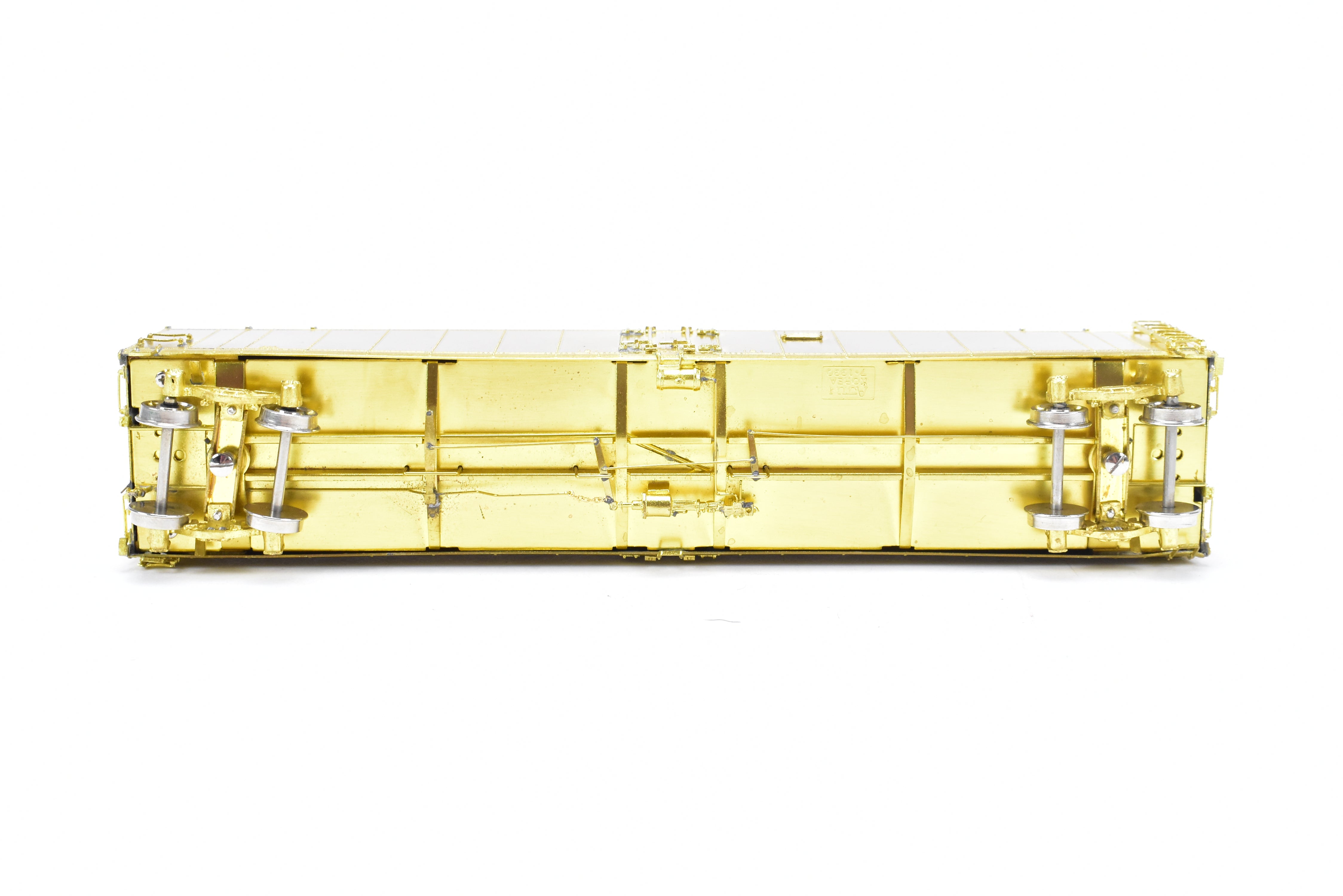 HO Scale Brass Refrigerator Car Model by OMI - Overland Models, Inc. Representing MILW - Milwaukee Road 70 - Ton Variant
