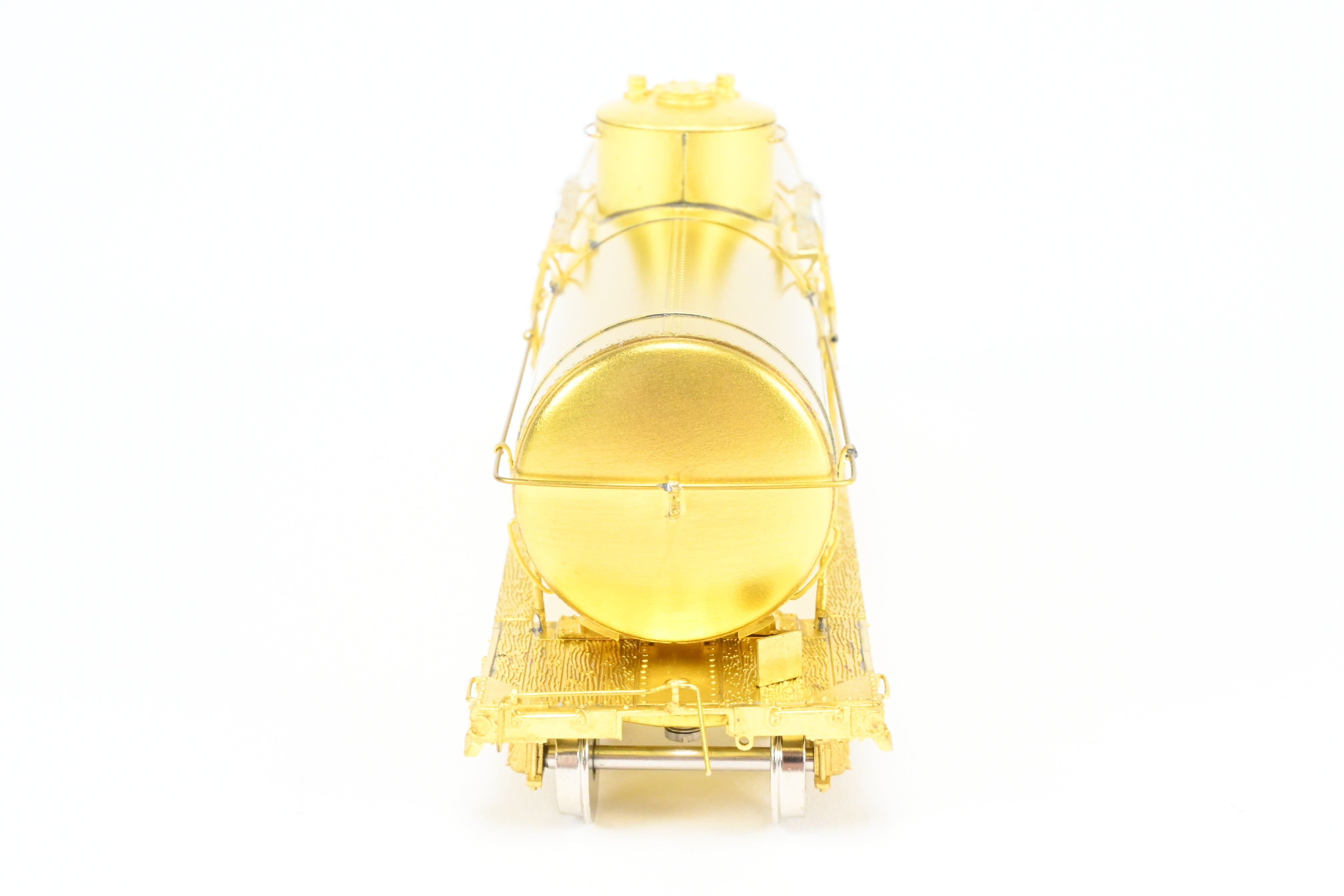 HO Scale Brass OMI - Overland Models, Inc. Union Tank Lines 10,000 Gallon Single - Dome Uninsulated Tank Car of Various Roads, Model Built in 1990s by Ajin in Korea